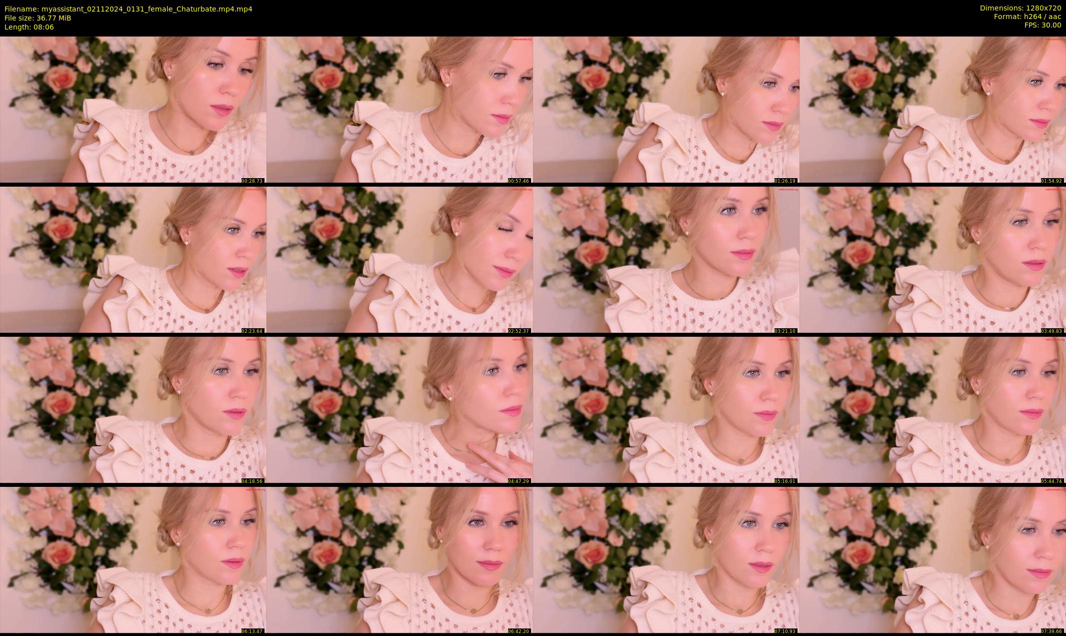 myassistant — 9 minute Chaturbate female cam show recording, 720p, Nov 2, 2024