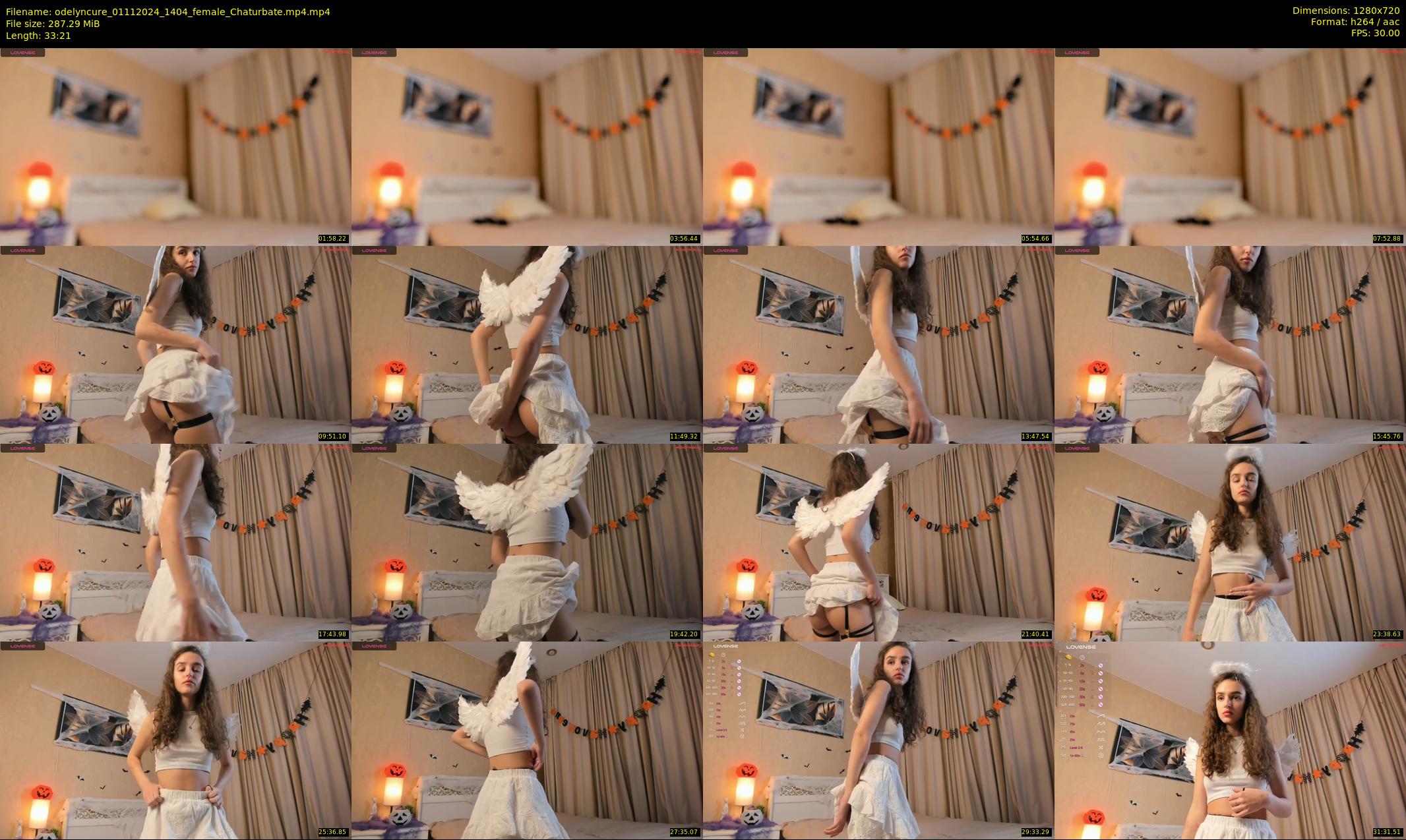 odelyncure — 34 minute Chaturbate female cam show recording, 720p, Nov 1, 2024