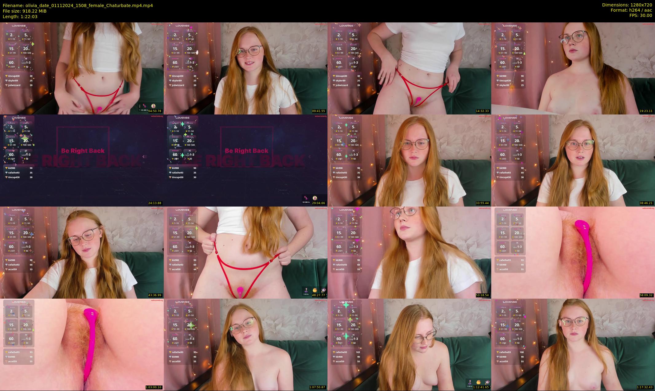olivia_date — 83 minute Chaturbate female cam show recording, 720p, Nov 1, 2024