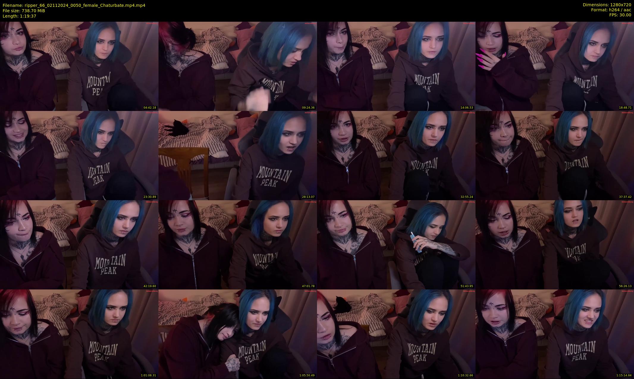 ripper_66 — 80 minute Chaturbate female cam show recording, 720p, Nov 2, 2024