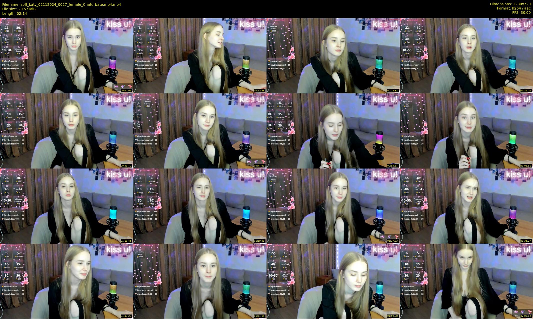 soft_katy — 3 minute Chaturbate female cam show recording, 720p, Nov 2, 2024