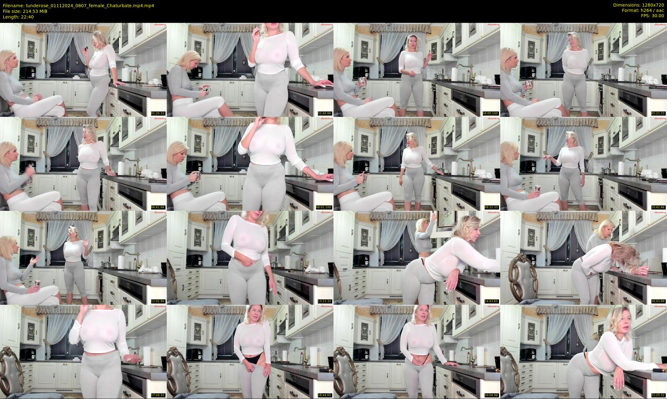 tunderose — 23 minute Chaturbate female cam show recording, 720p, Nov 1, 2024