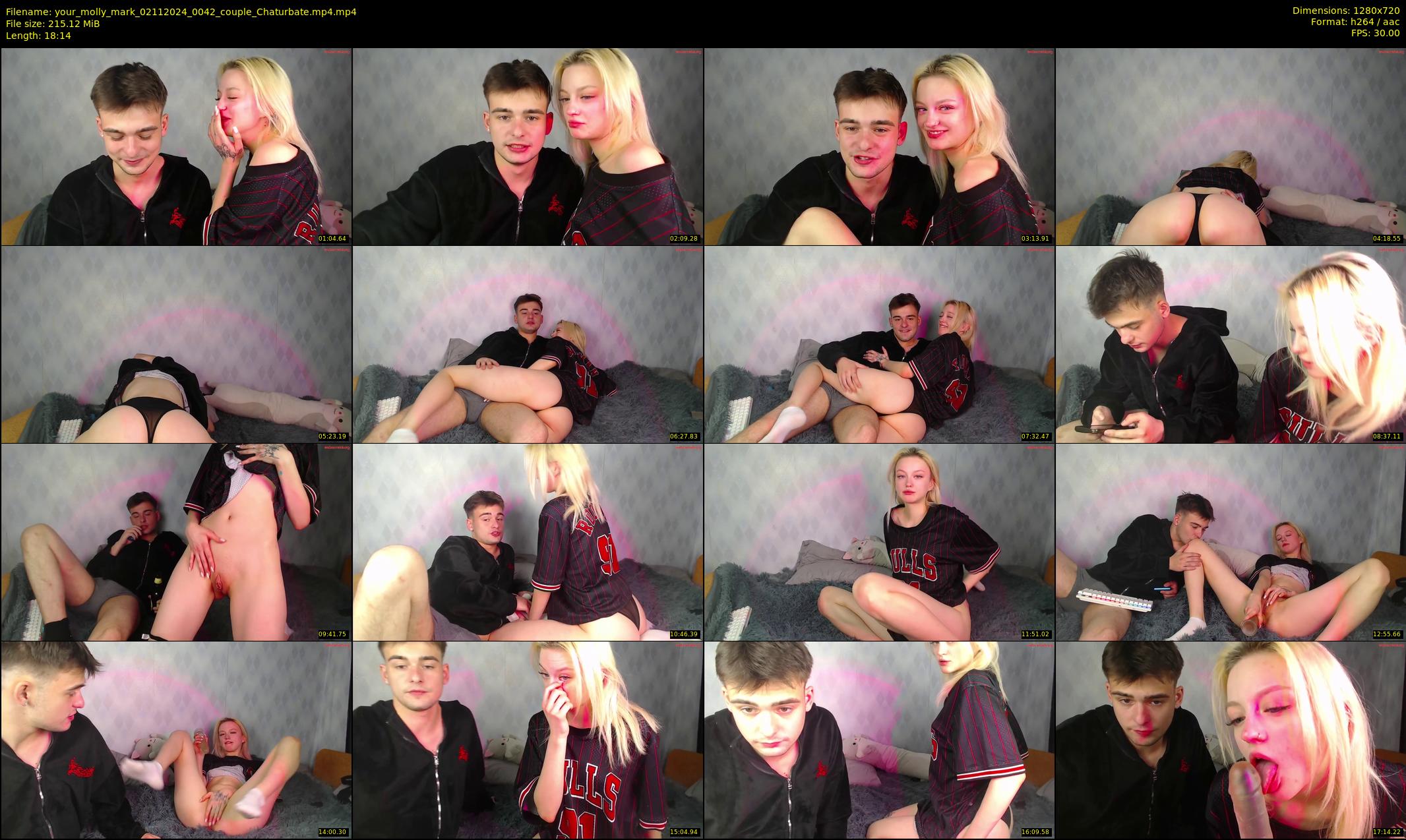 your_molly_mark — 19 minute Chaturbate couple cam show recording, 720p, Nov 2, 2024