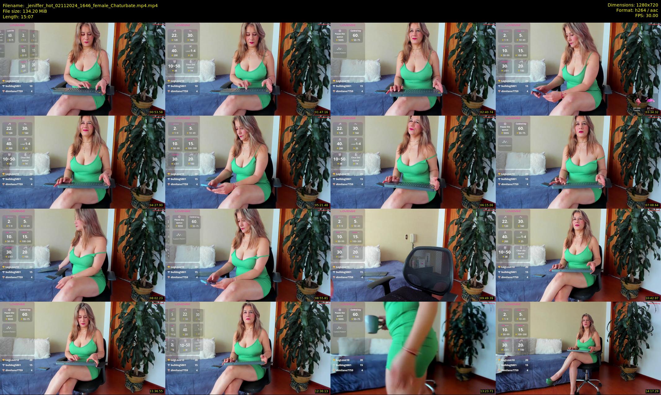 _jeniffer_hot — 16 minute Chaturbate female cam show recording, 720p, Nov 2, 2024