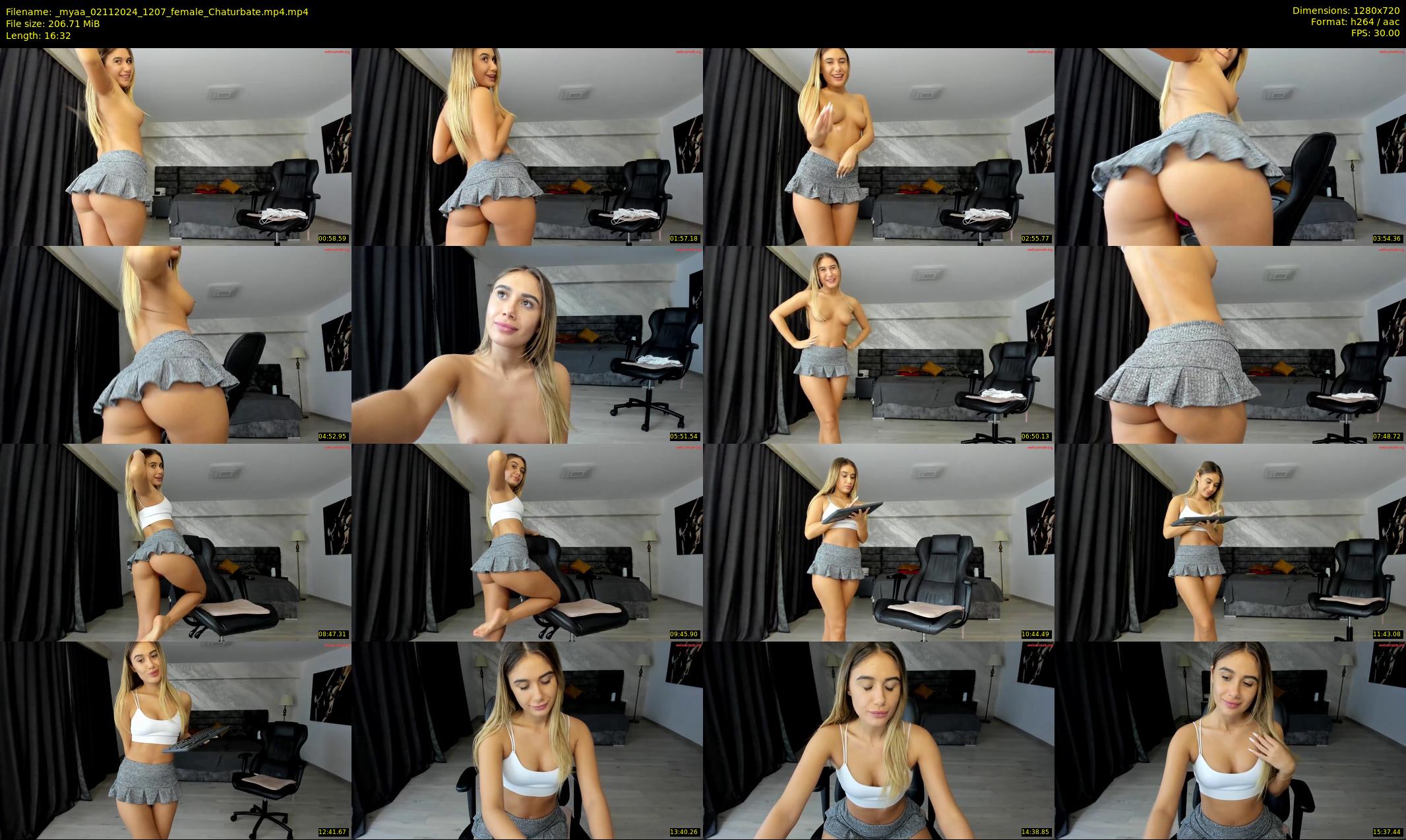 _myaa — 17 minute Chaturbate female cam show recording, 720p, Nov 2, 2024