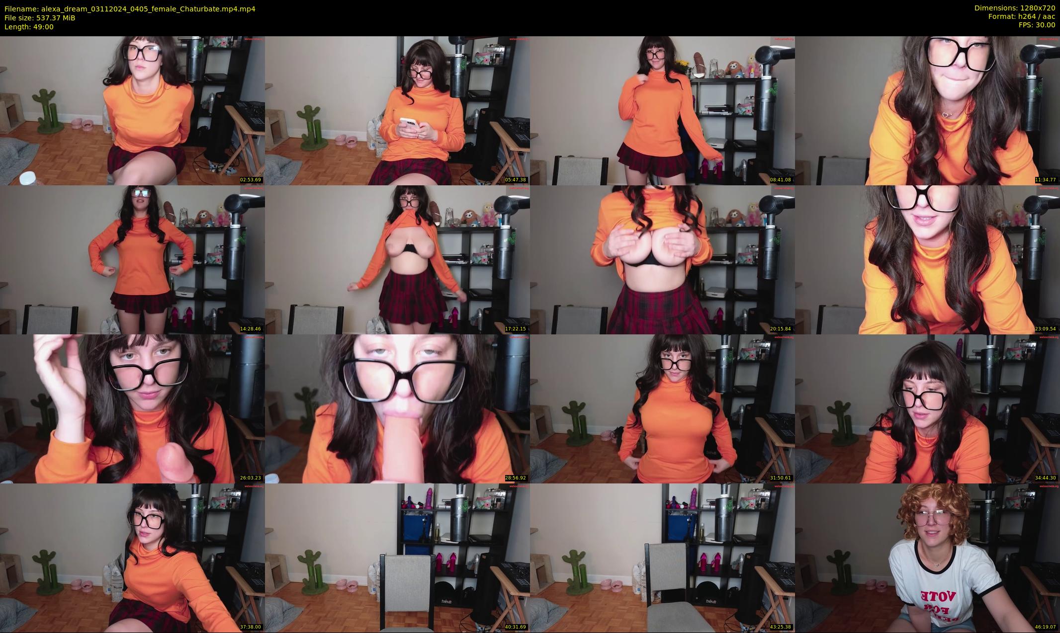 alexa_dream — 49 minute Chaturbate female cam show recording, 720p, Nov 3, 2024
