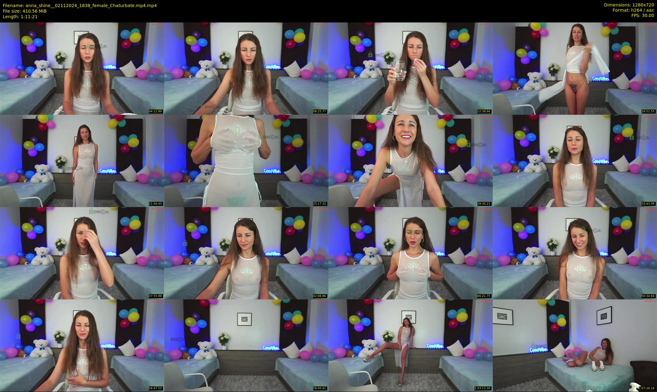 anna_shine_ — 72 minute Chaturbate female cam show recording, 720p, Nov 2, 2024