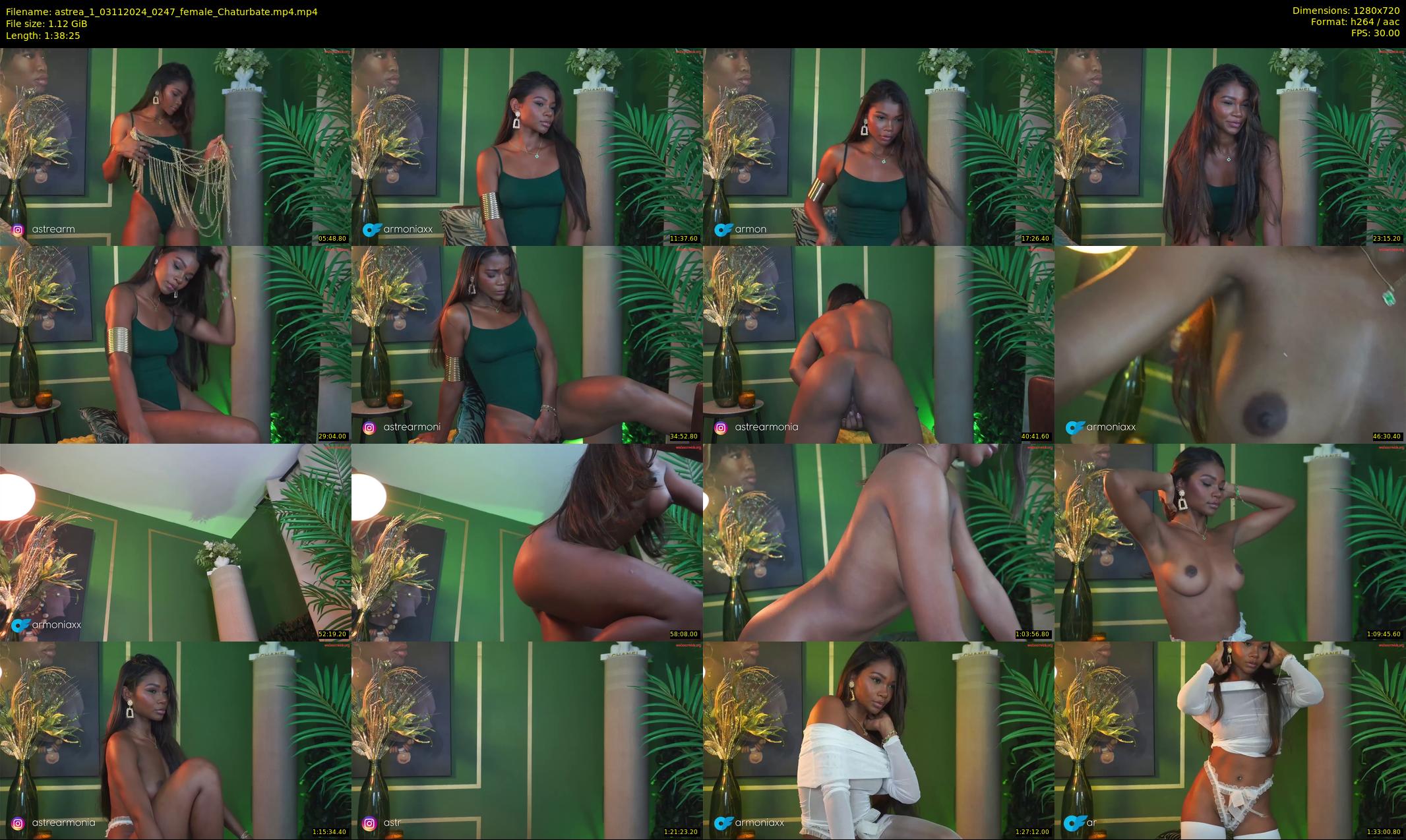 astrea_1 — 99 minute Chaturbate female cam show recording, 720p, Nov 3, 2024