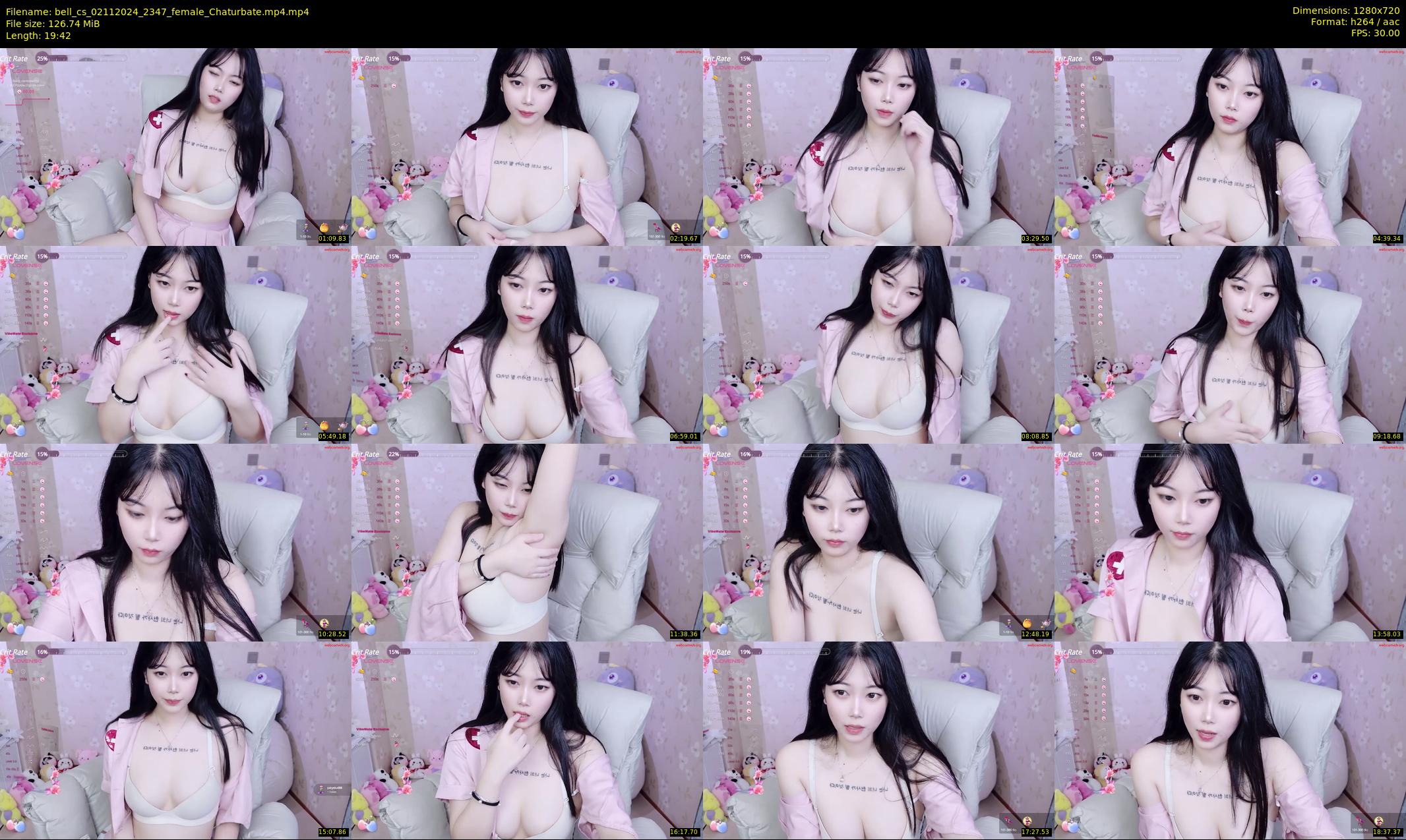 bell_cs — 20 minute Chaturbate female cam show recording, 720p, Nov 2, 2024