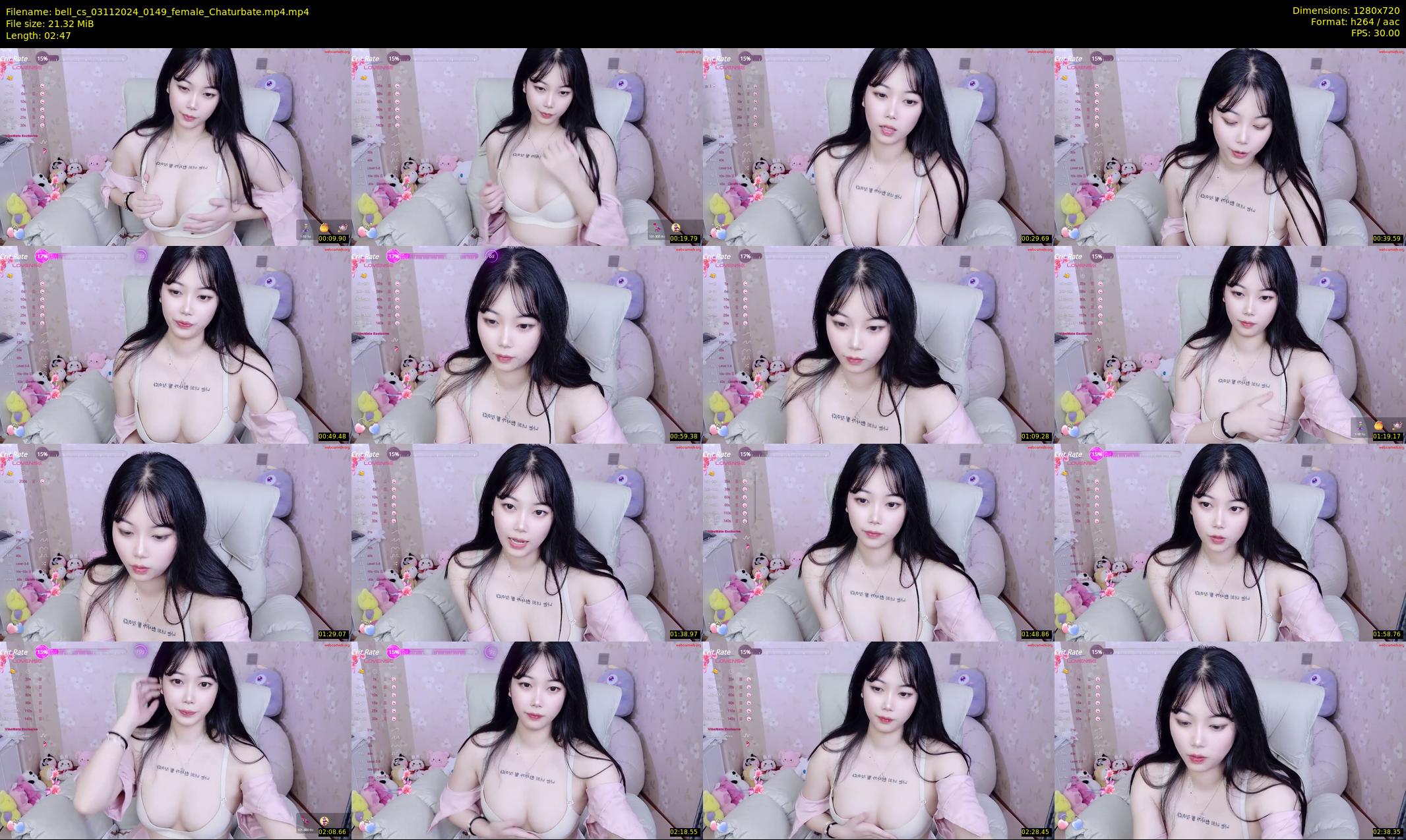 bell_cs — 3 minute Chaturbate female cam show recording, 720p, Nov 3, 2024