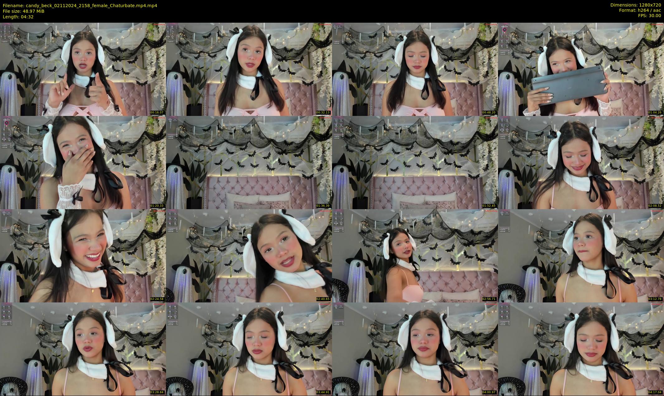 candy_beck — 5 minute Chaturbate female cam show recording, 720p, Nov 2, 2024