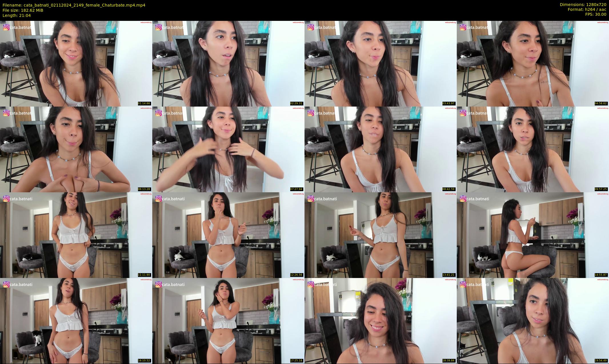 cata_batnati — 22 minute Chaturbate female cam show recording, 720p, Nov 2, 2024