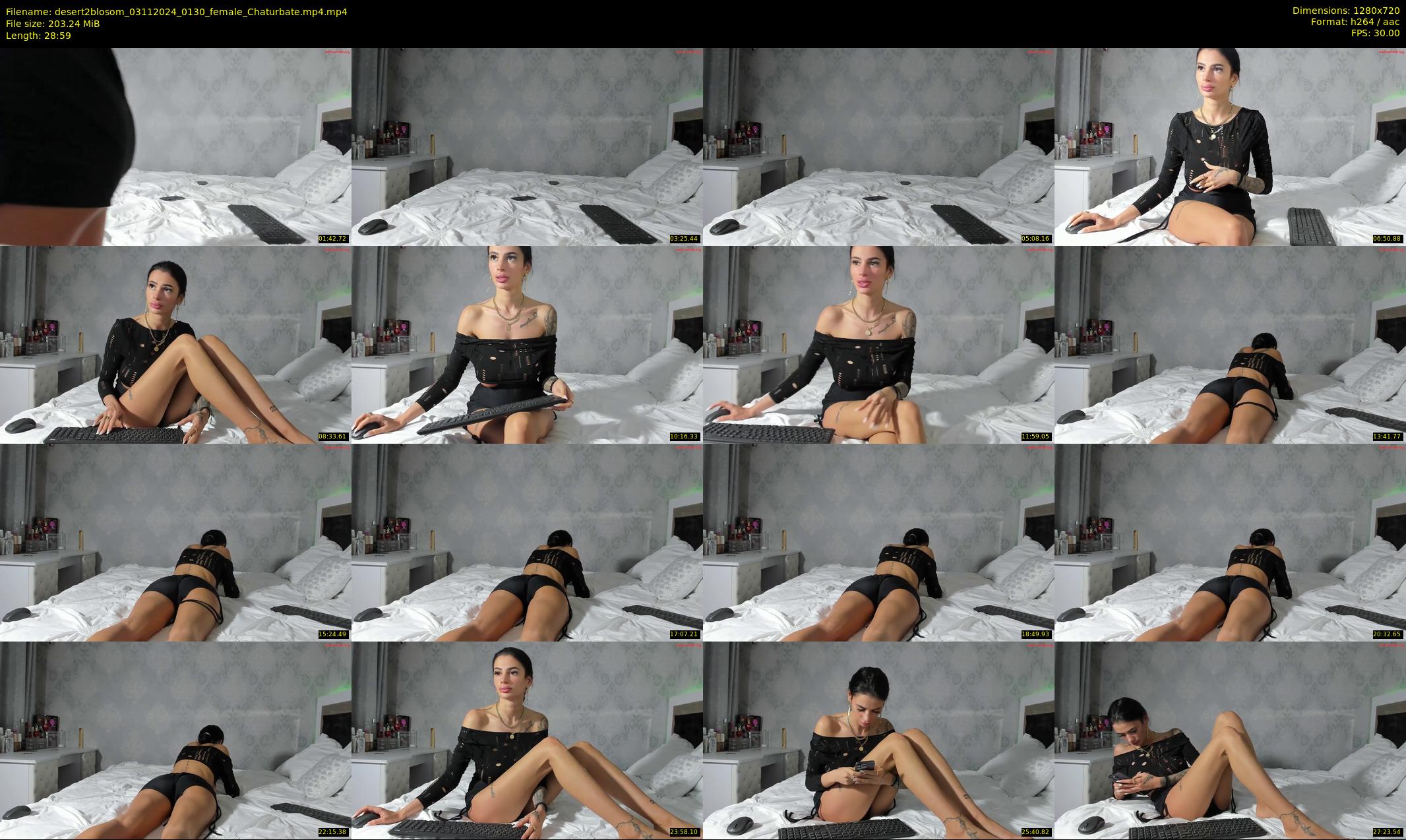 desert2blosom — 29 minute Chaturbate female cam show recording, 720p, Nov 3, 2024