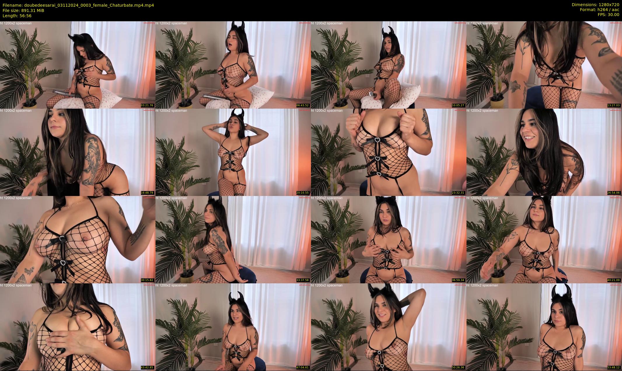 doubedeesarai — 57 minute Chaturbate female cam show recording, 720p, Nov 3, 2024