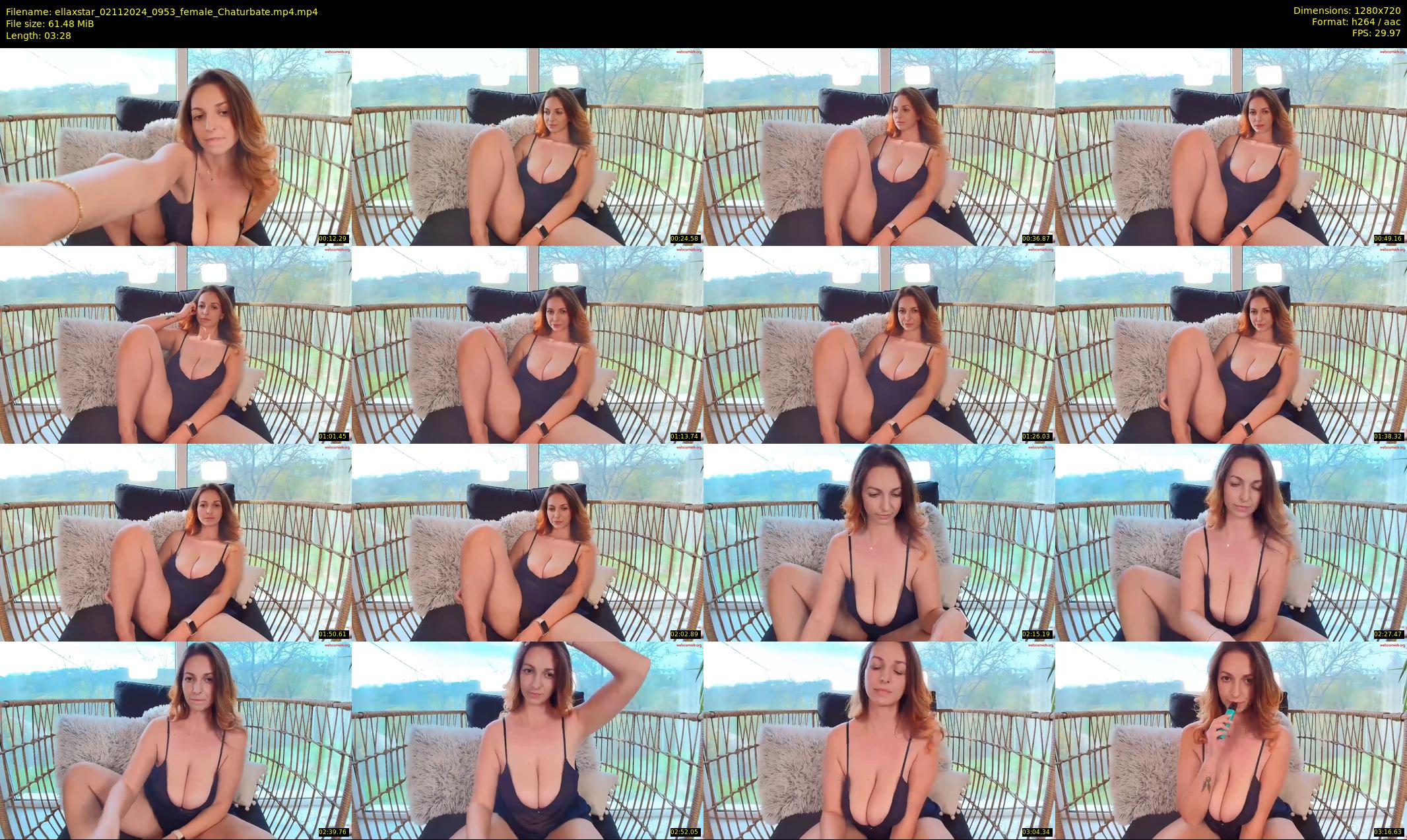 ellaxstar — 4 minute Chaturbate female cam show recording, 720p, Nov 2, 2024