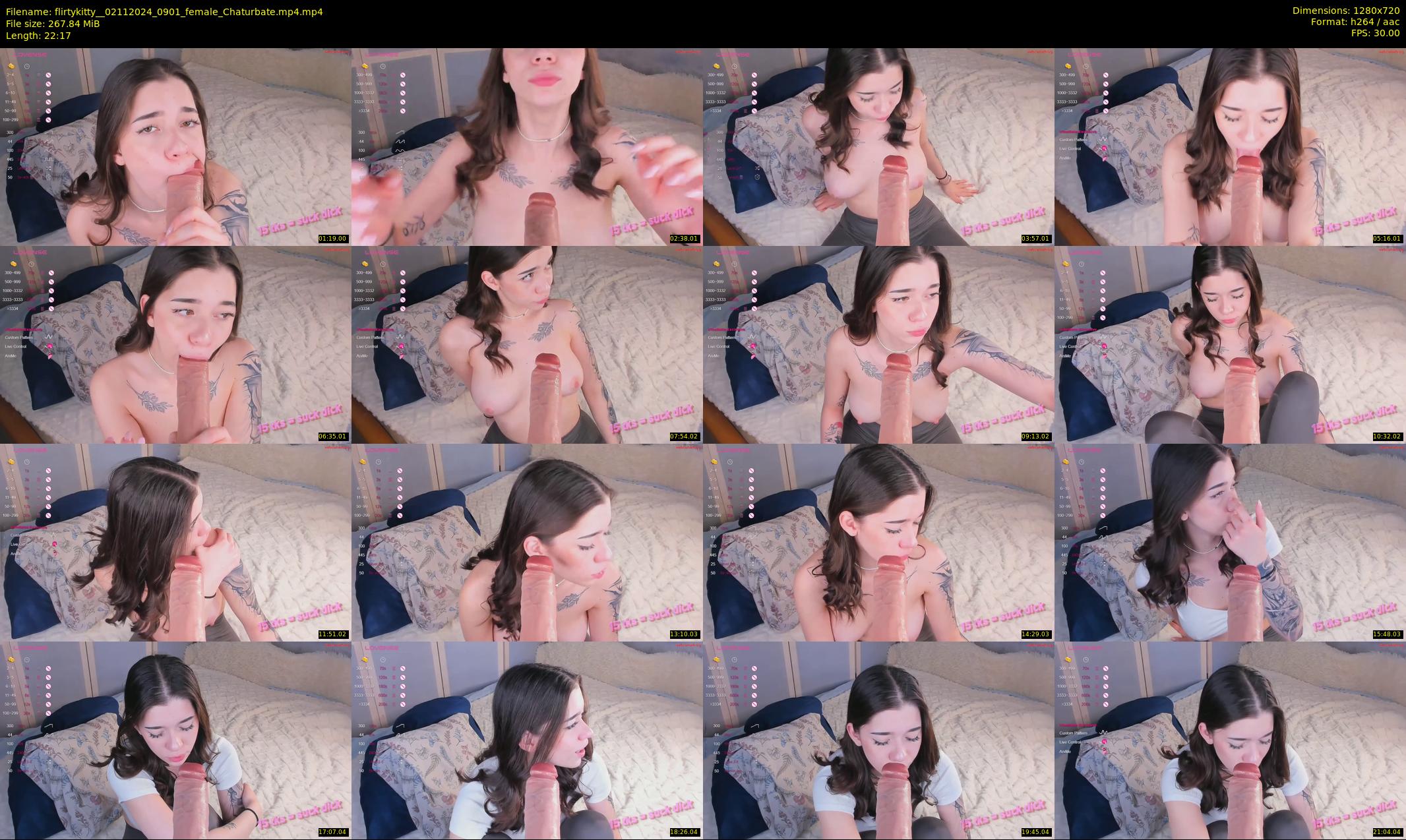 flirtykitty_ — 23 minute Chaturbate female cam show recording, 720p, Nov 2, 2024