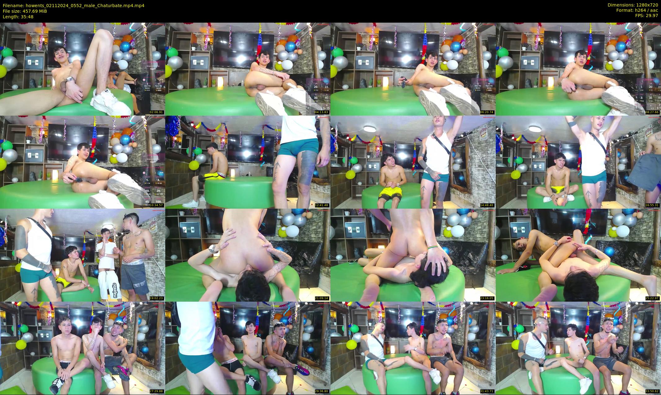 howents — 36 minute Chaturbate male cam show recording, 720p, Nov 2, 2024