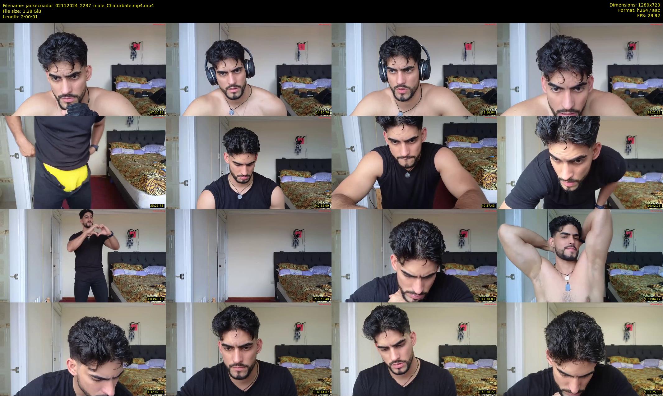 jackecuador — 121 minute Chaturbate male cam show recording, 720p, Nov 2, 2024