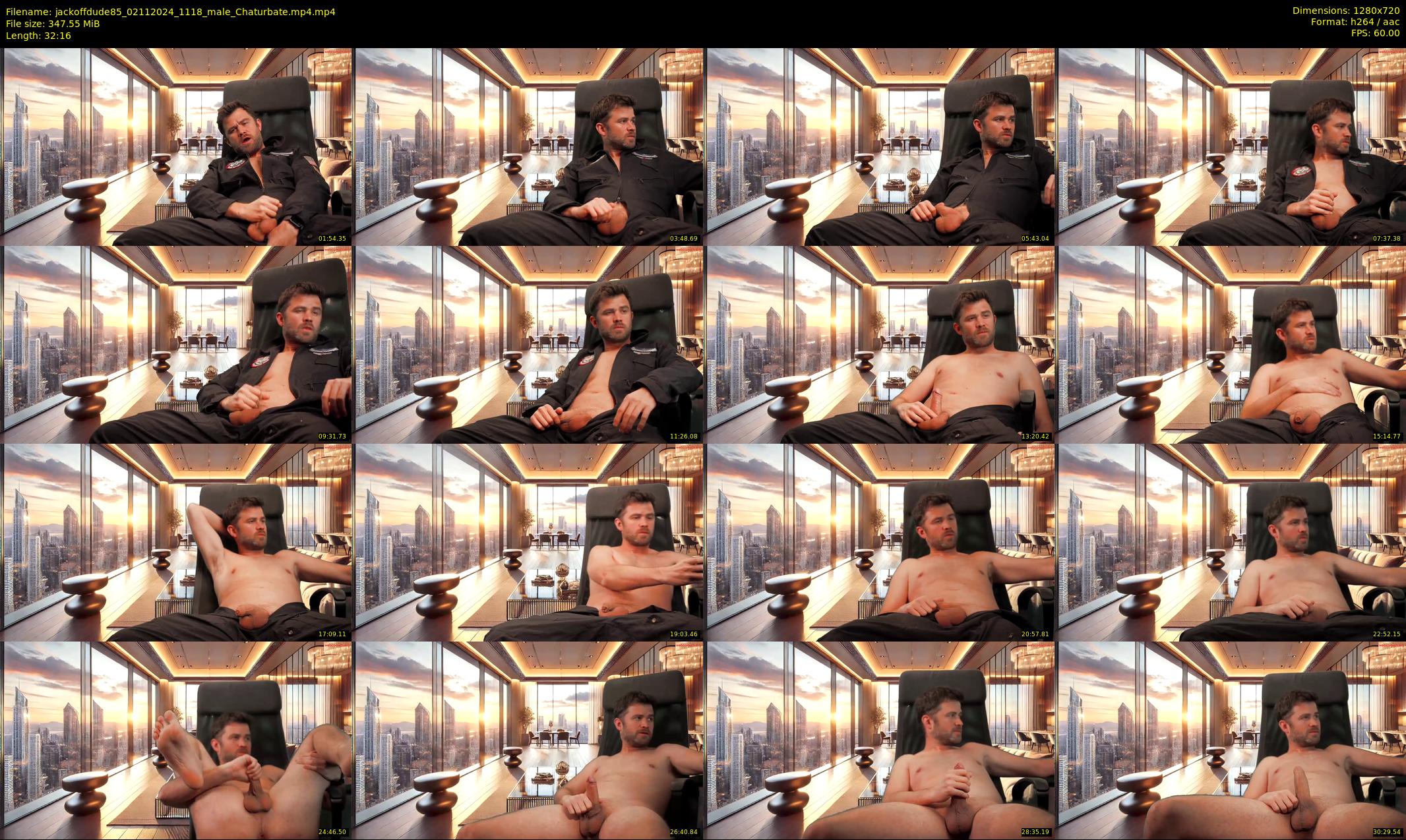 jackoffdude85 — 33 minute Chaturbate male cam show recording, 720p, Nov 2, 2024