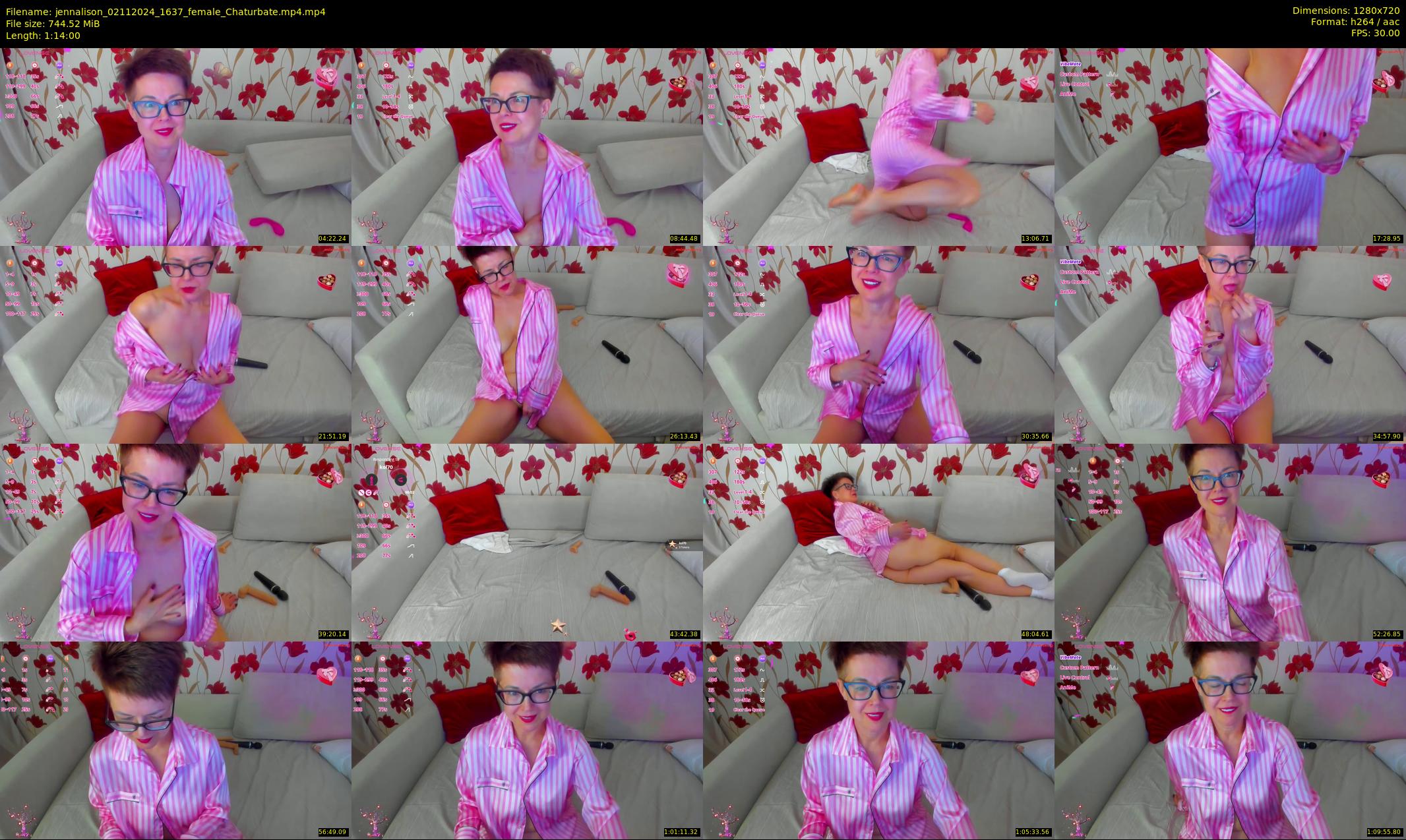 jennalison — 74 minute Chaturbate female cam show recording, 720p, Nov 2, 2024