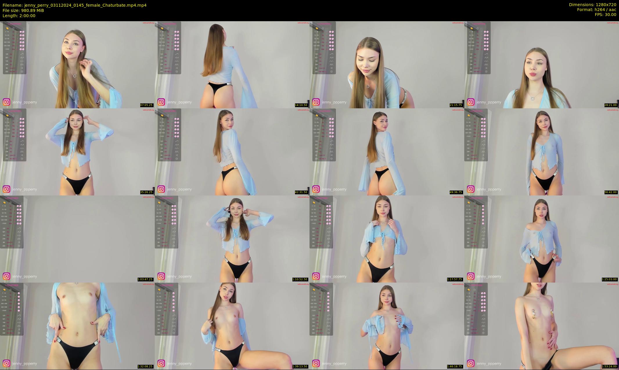 jenny_perry — 120 minute Chaturbate female cam show recording, 720p, Nov 3, 2024