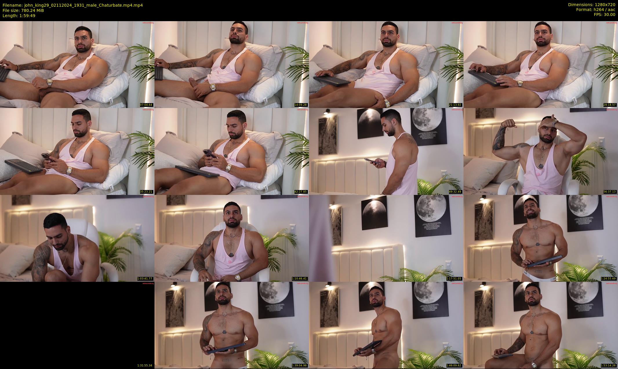 john_king29 — 120 minute Chaturbate male cam show recording, 720p, Nov 2, 2024