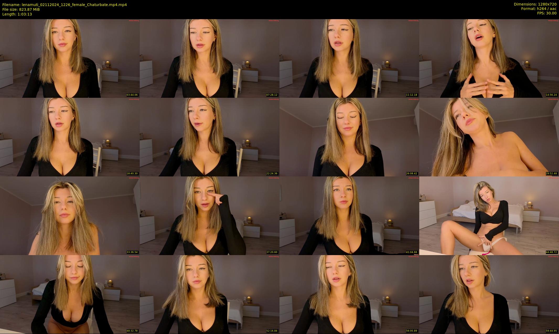 lenamuti — 64 minute Chaturbate female cam show recording, 720p, Nov 2, 2024