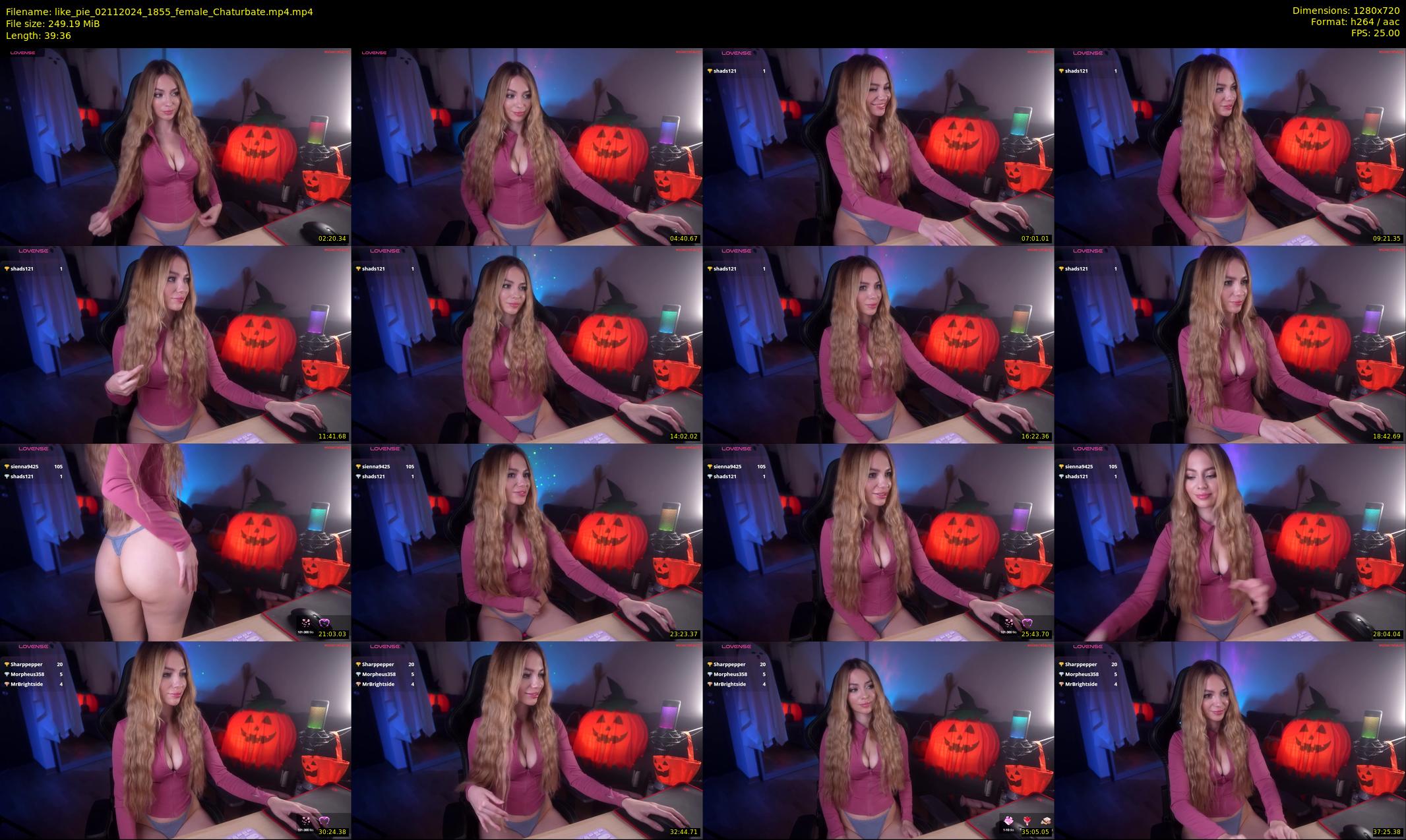 like_pie — 40 minute Chaturbate couple cam show recording, 720p, Nov 2, 2024