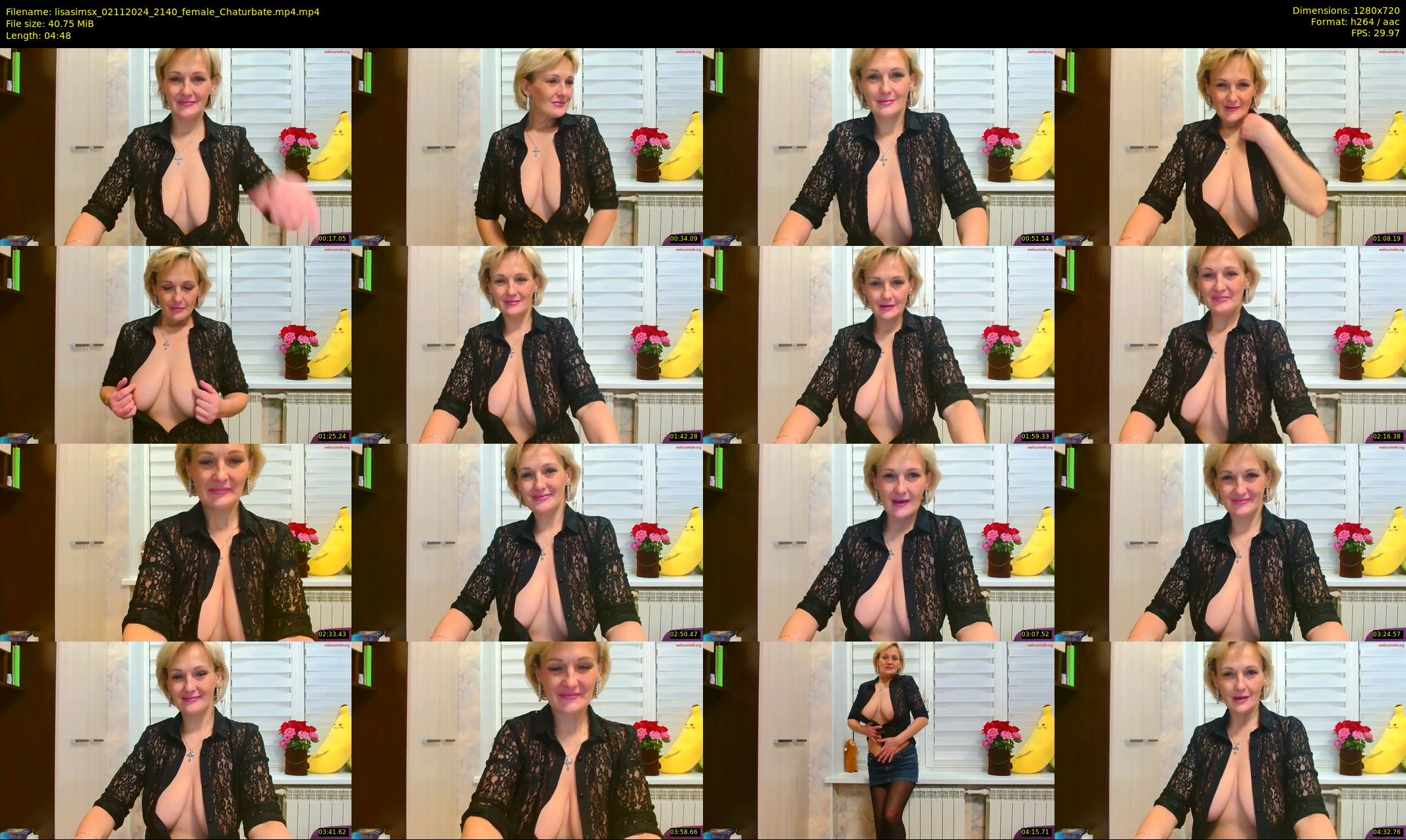 lisasimsx — 5 minute Chaturbate female cam show recording, 720p, Nov 2, 2024