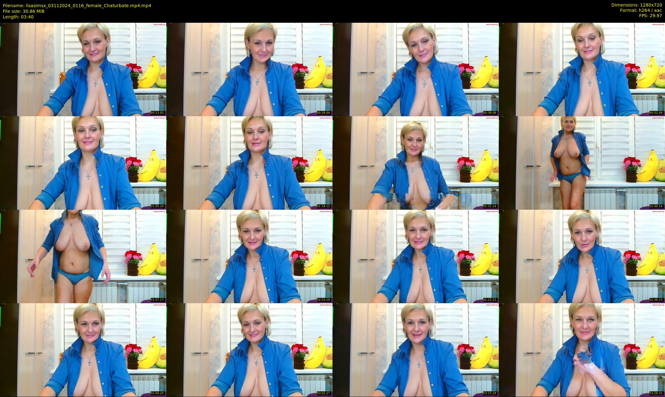 lisasimsx — 4 minute Chaturbate female cam show recording, 720p, Nov 3, 2024