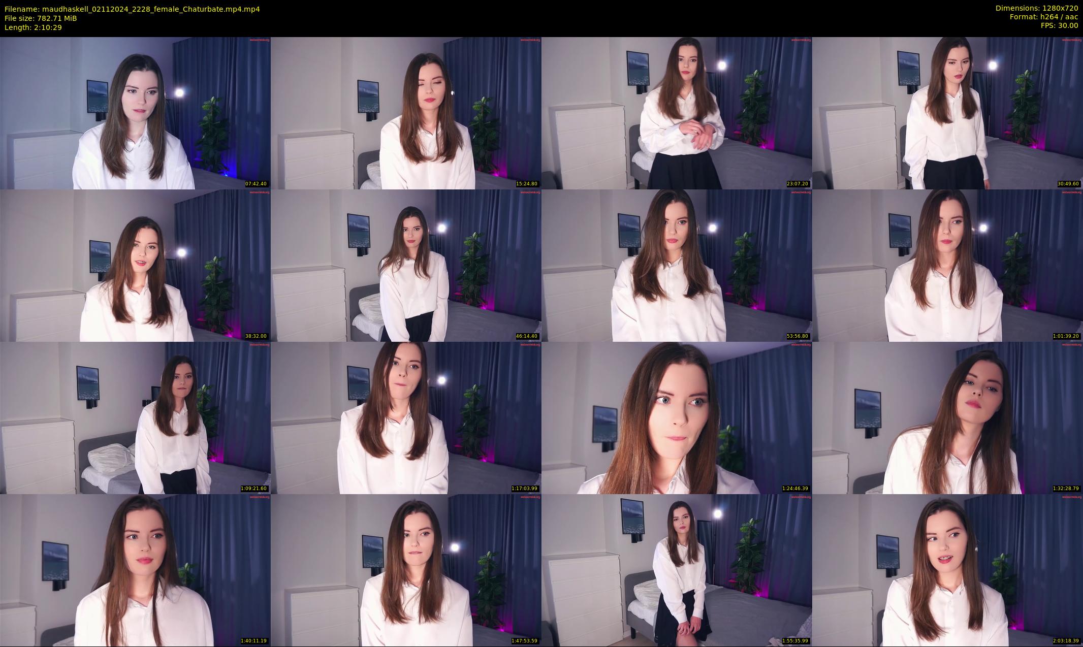 maudhaskell — 131 minute Chaturbate female cam show recording, 720p, Nov 2, 2024