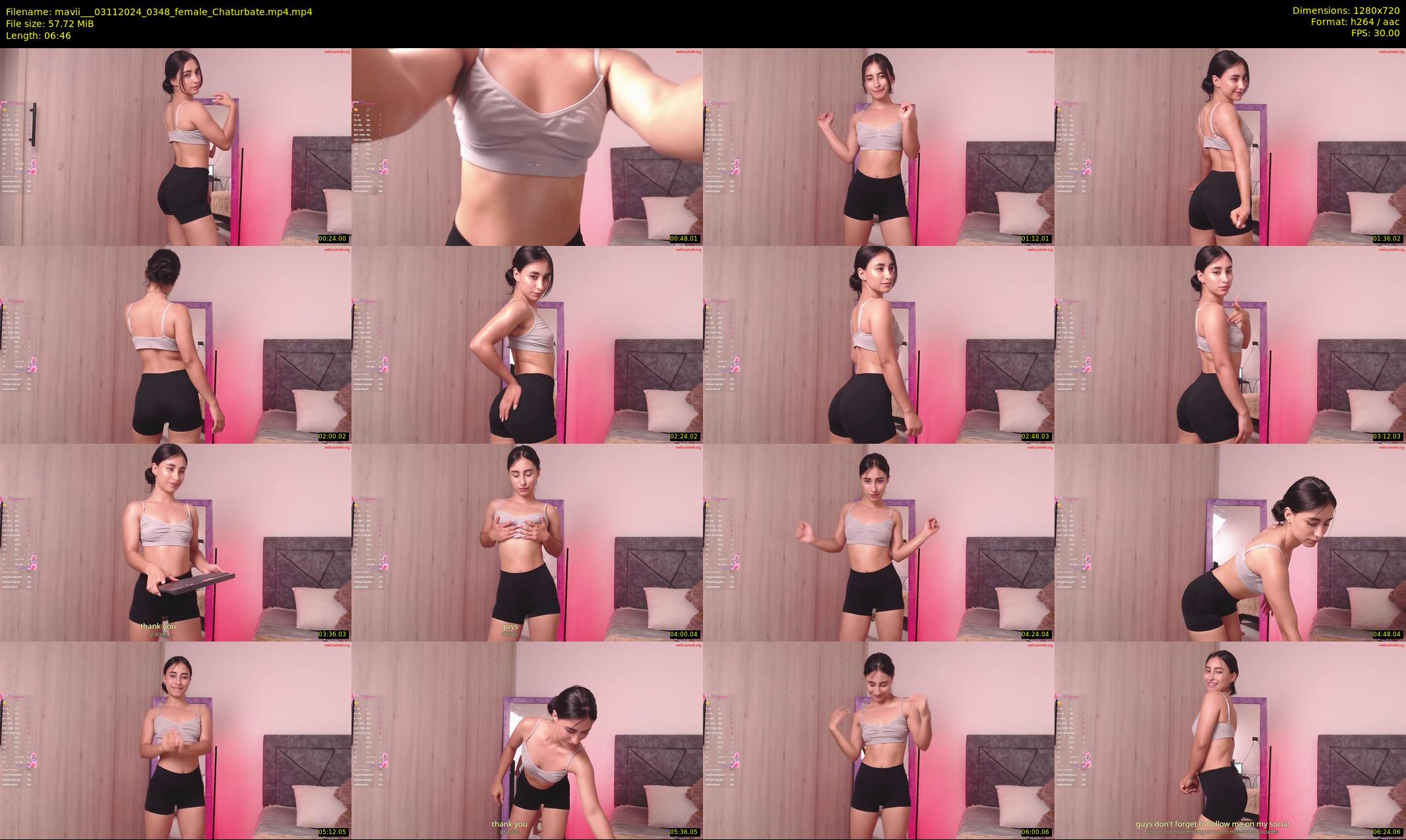 mavii__ — 7 minute Chaturbate female cam show recording, 720p, Nov 3, 2024