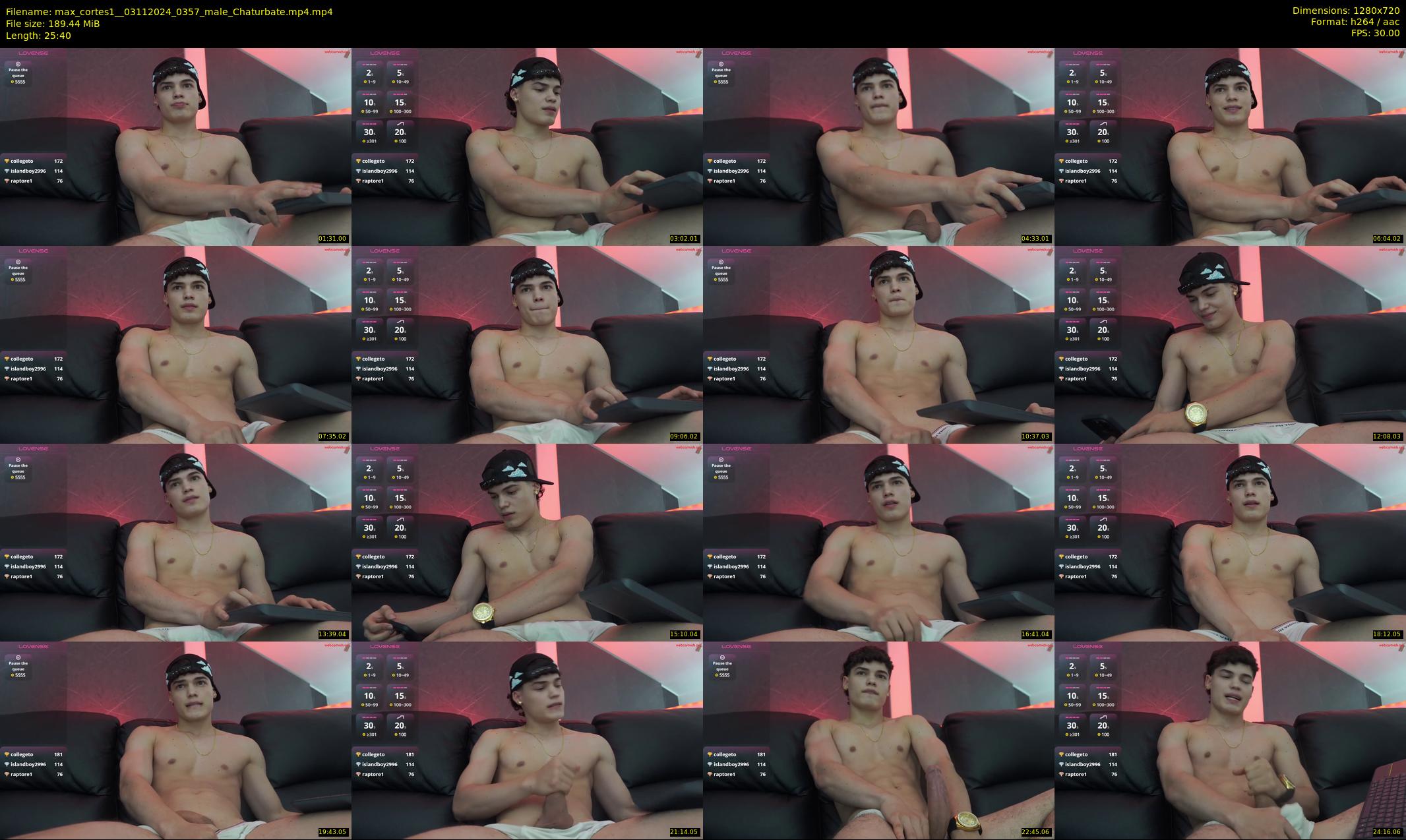 max_cortes1_ — 26 minute Chaturbate male cam show recording, 720p, Nov 3, 2024