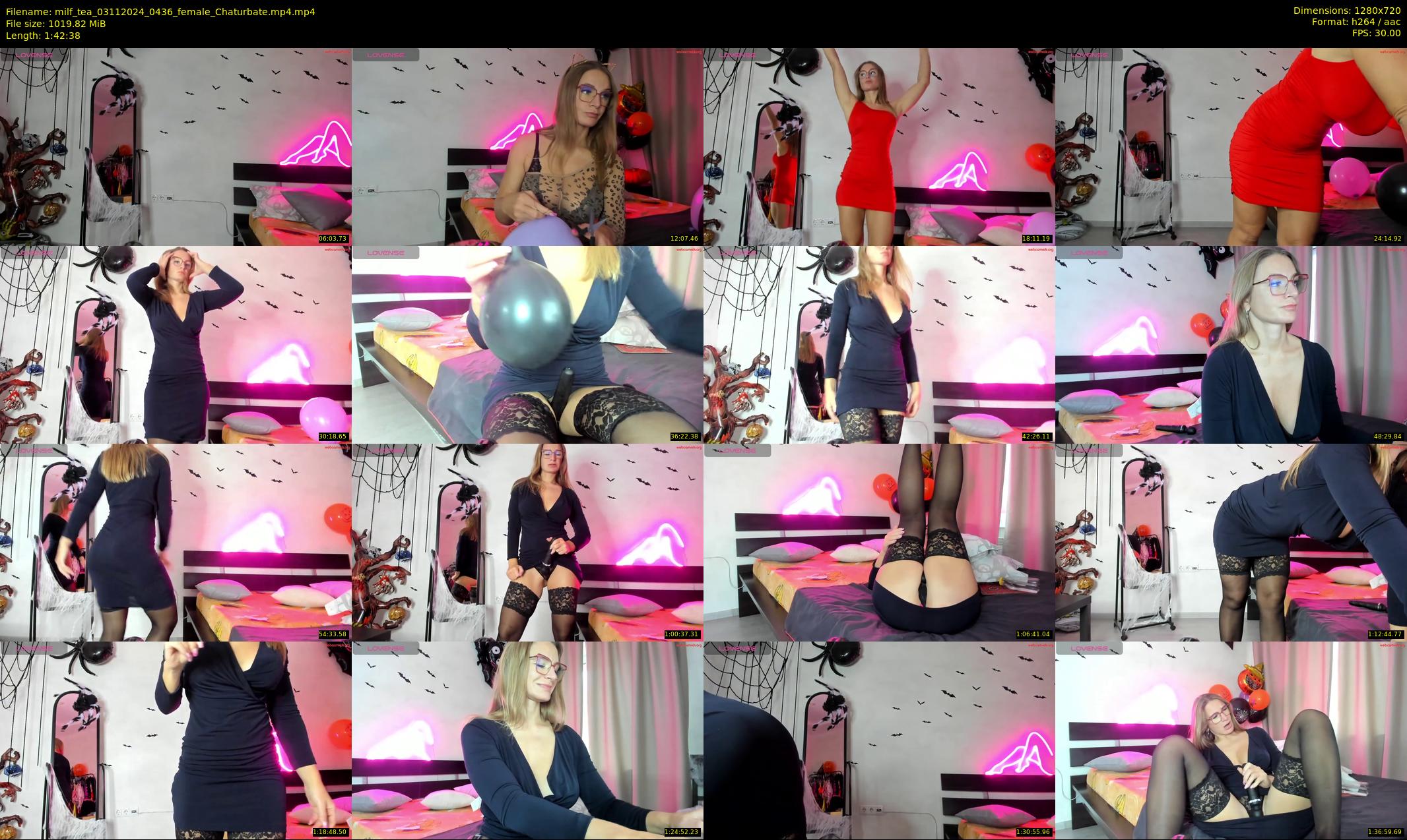 milf_tea — 103 minute Chaturbate female cam show recording, 720p, Nov 3, 2024
