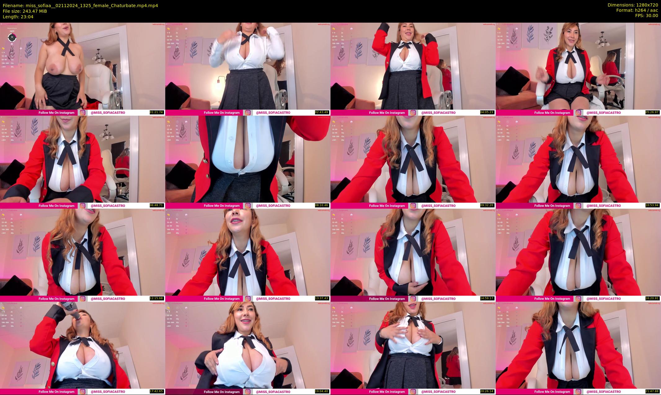 miss_sofiaa_ — 24 minute Chaturbate female cam show recording, 720p, Nov 2, 2024