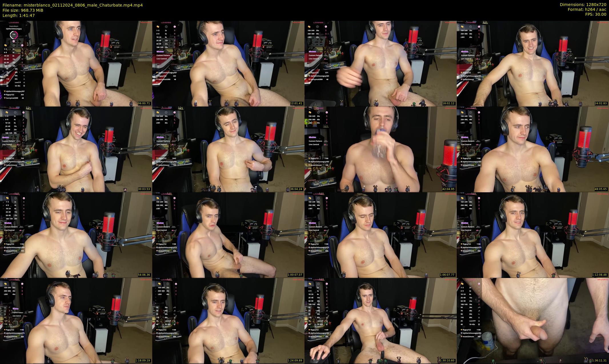 misterblanco — 102 minute Chaturbate male cam show recording, 720p, Nov 2, 2024