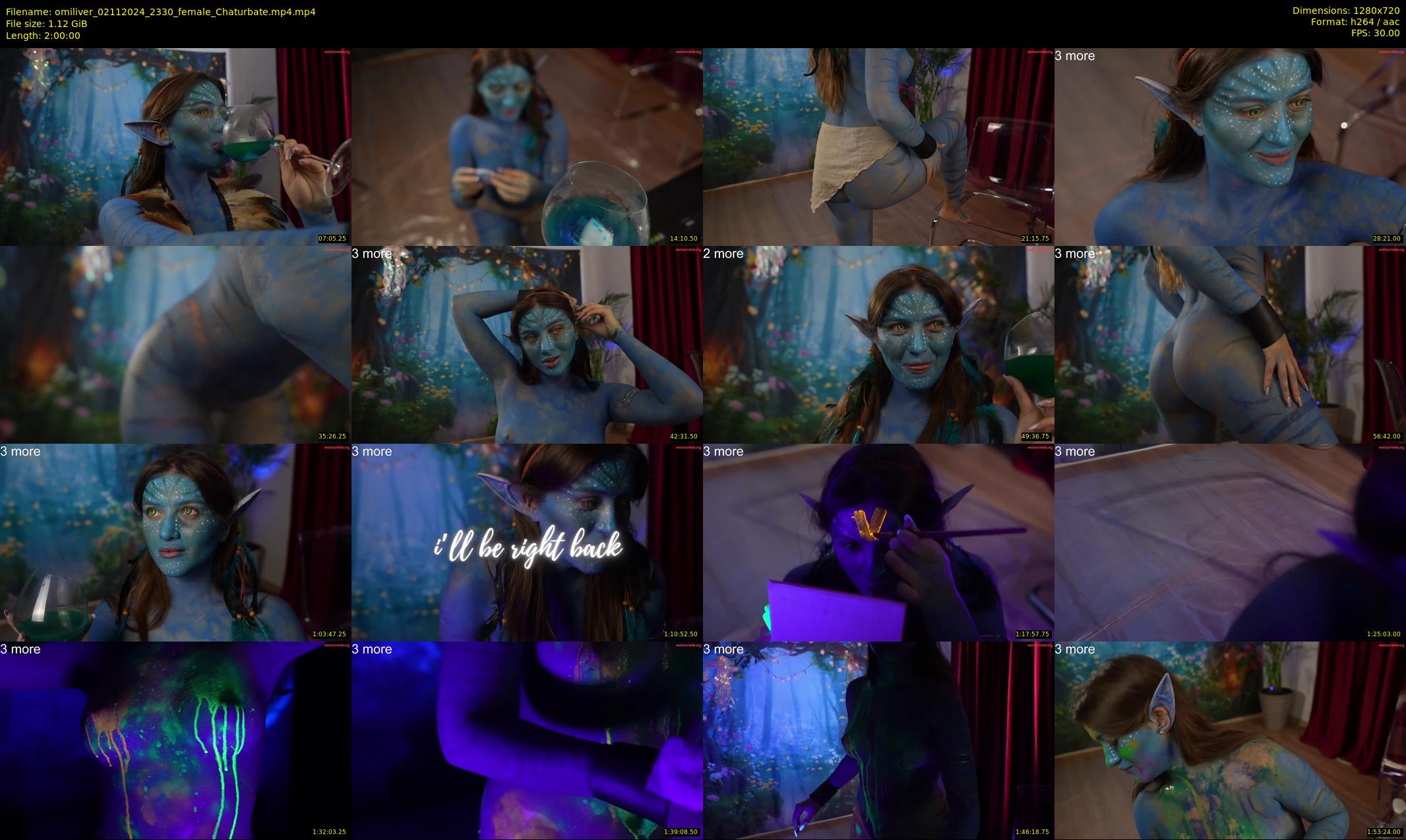 omiliver — 120 minute Chaturbate female cam show recording, 720p, Nov 2, 2024