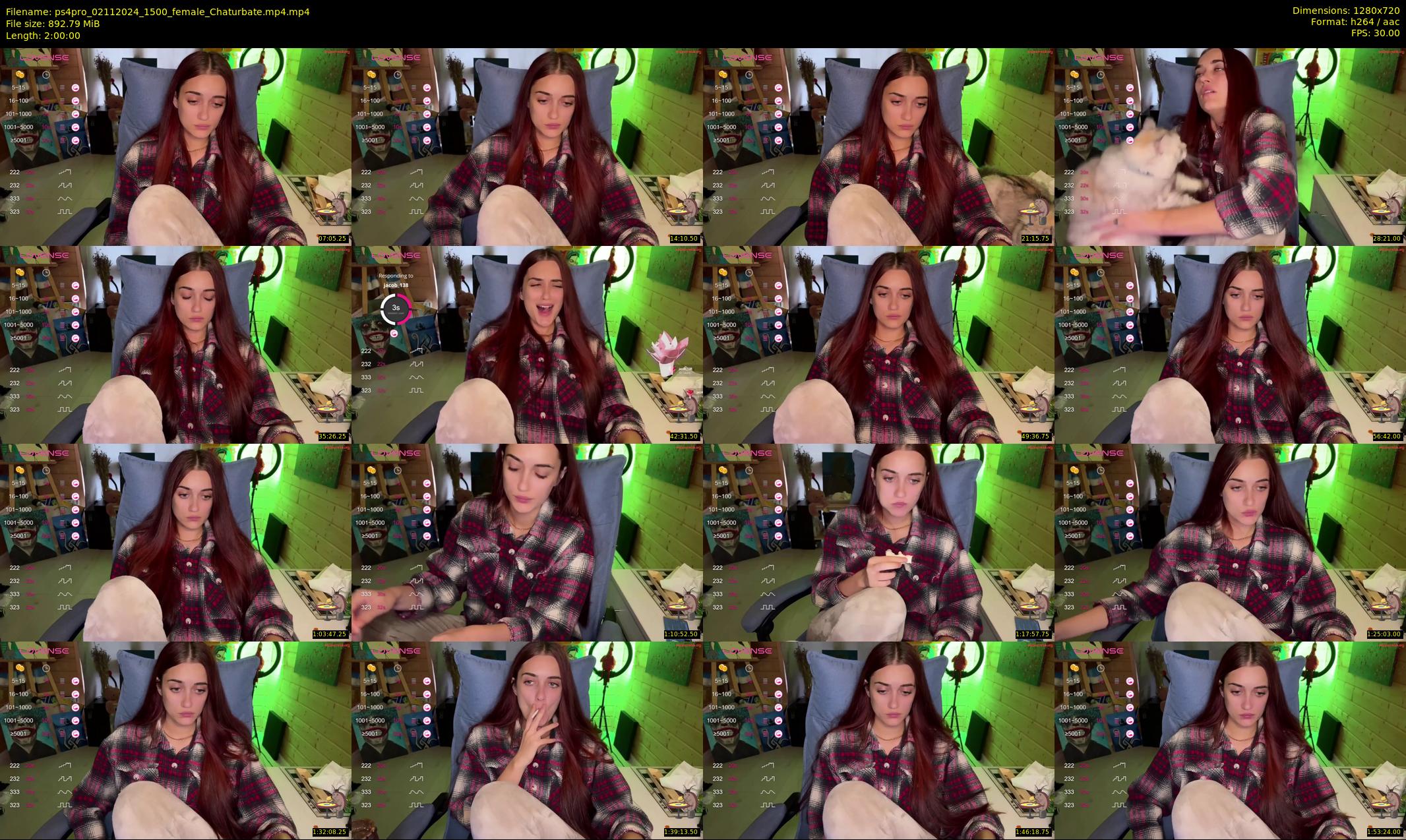 ps4pro — 120 minute Chaturbate female cam show recording, 720p, Nov 2, 2024