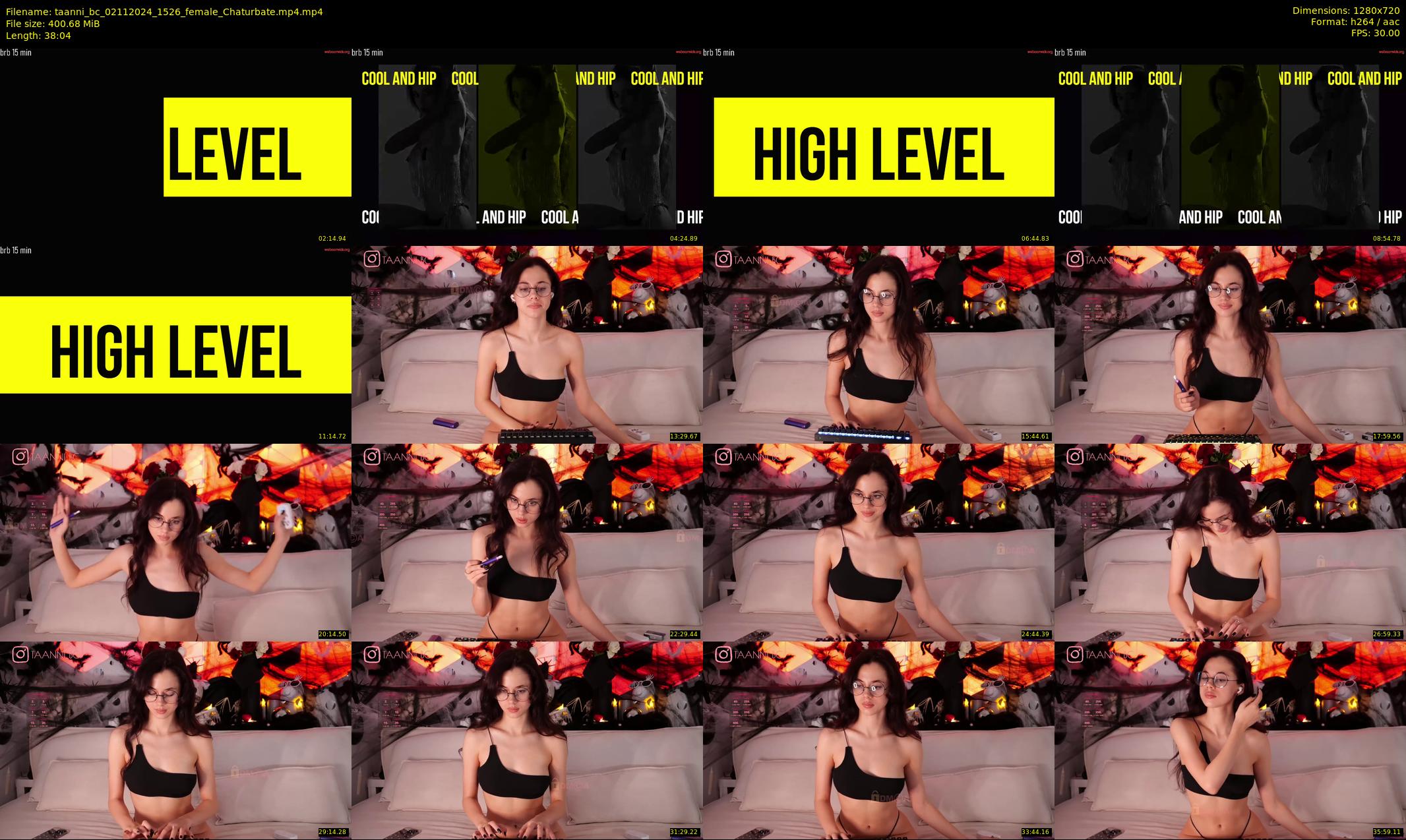 taanni_bc — 39 minute Chaturbate female cam show recording, 720p, Nov 2, 2024