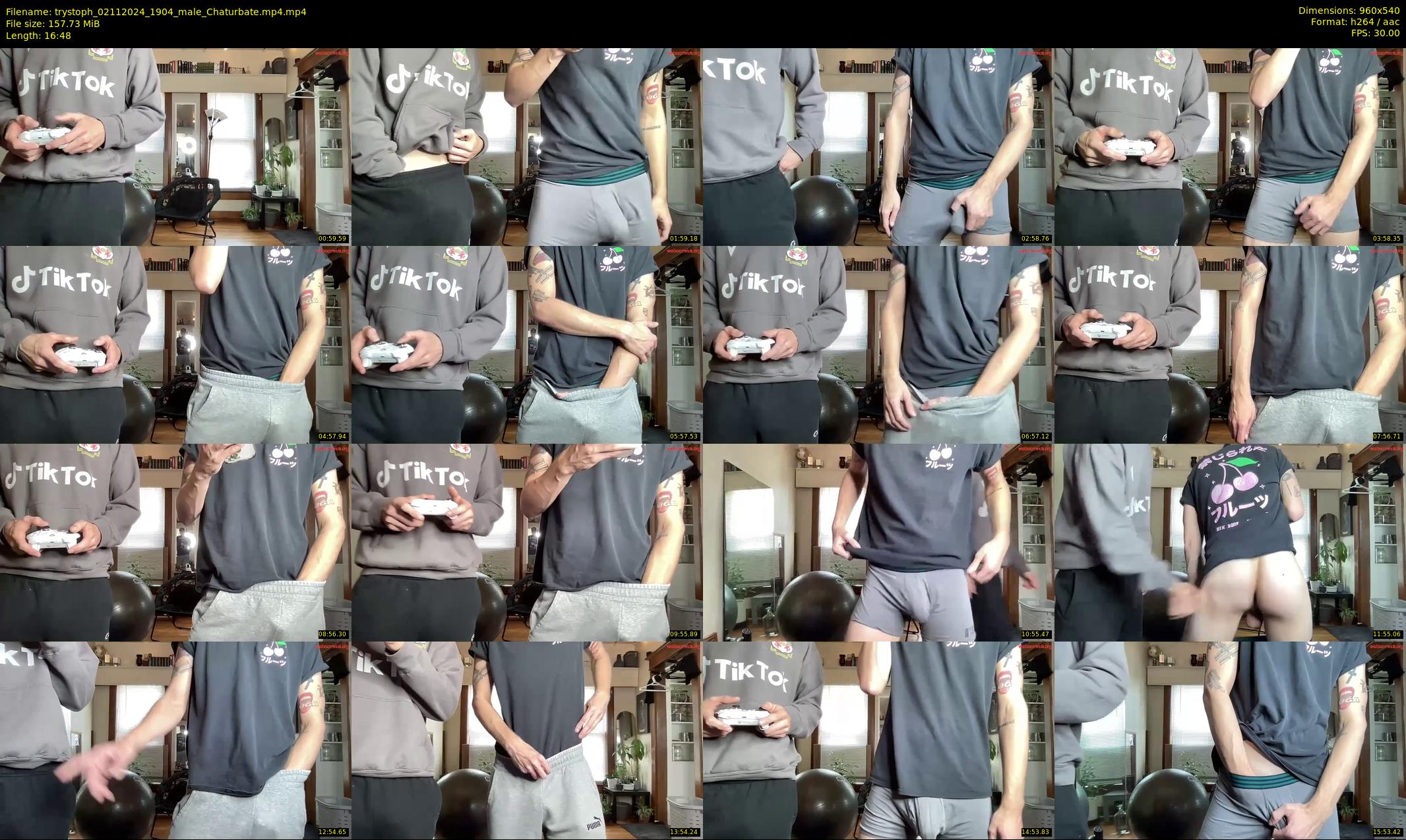 trystoph — 17 minute Chaturbate male cam show recording, 480p, Nov 2, 2024