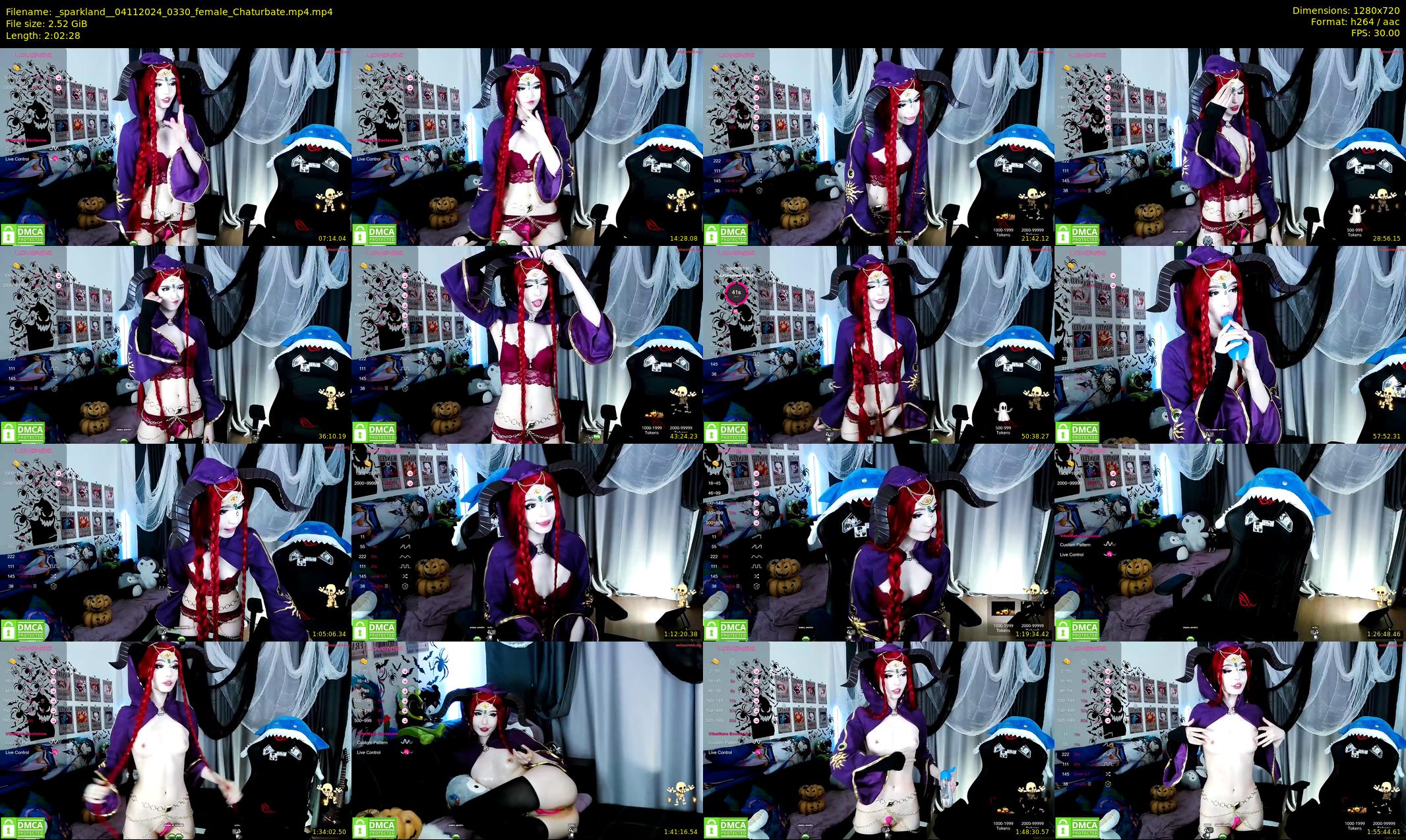 _sparkland_ — 123 minute Chaturbate female cam show recording, 720p, Nov 4, 2024