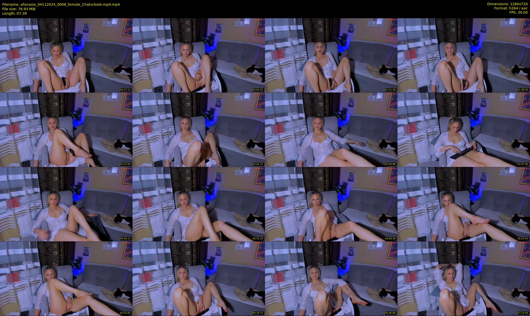 afanasia — 8 minute Chaturbate female cam show recording, 720p, Nov 4, 2024