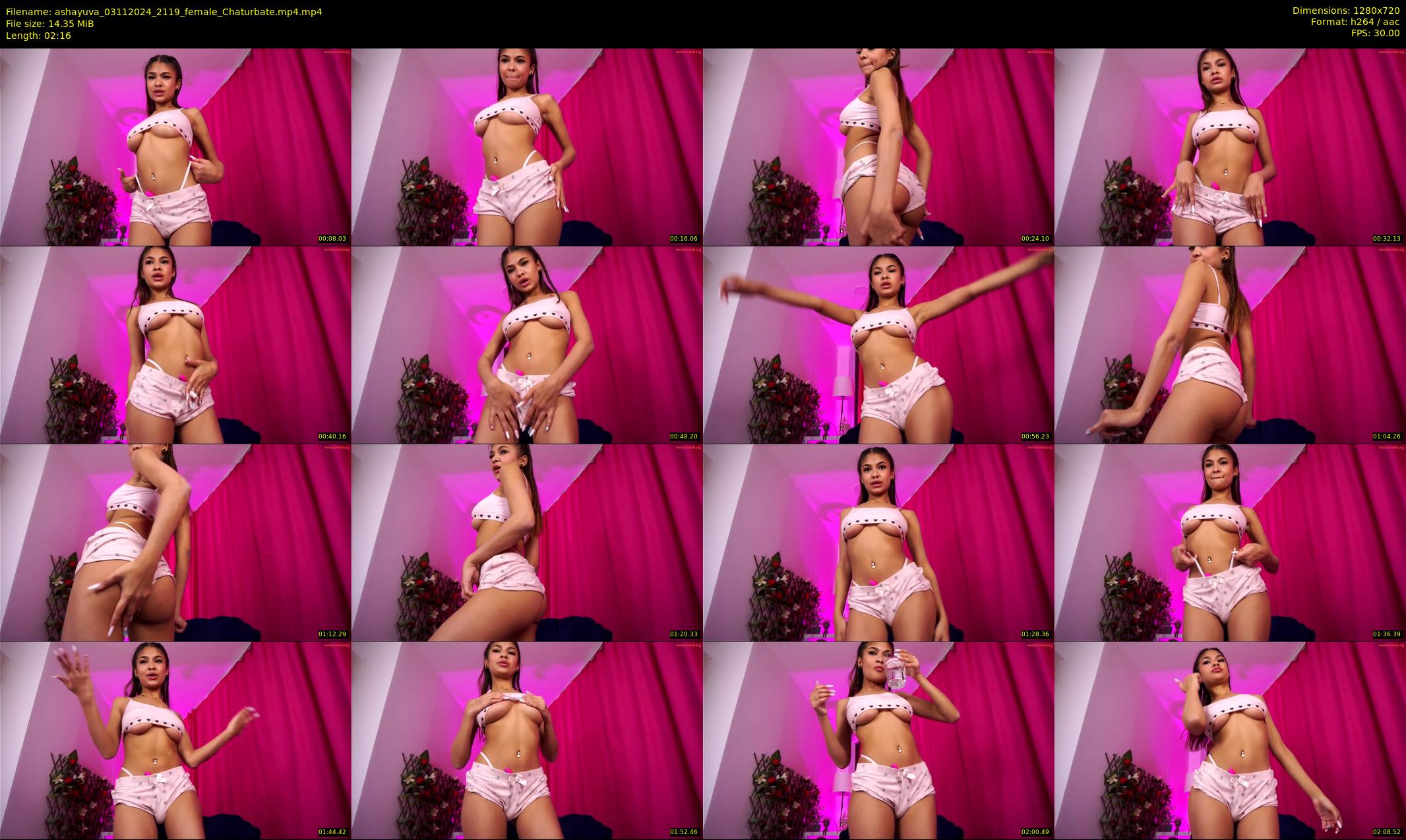 ashayuva — 3 minute Chaturbate female cam show recording, 720p, Nov 3, 2024
