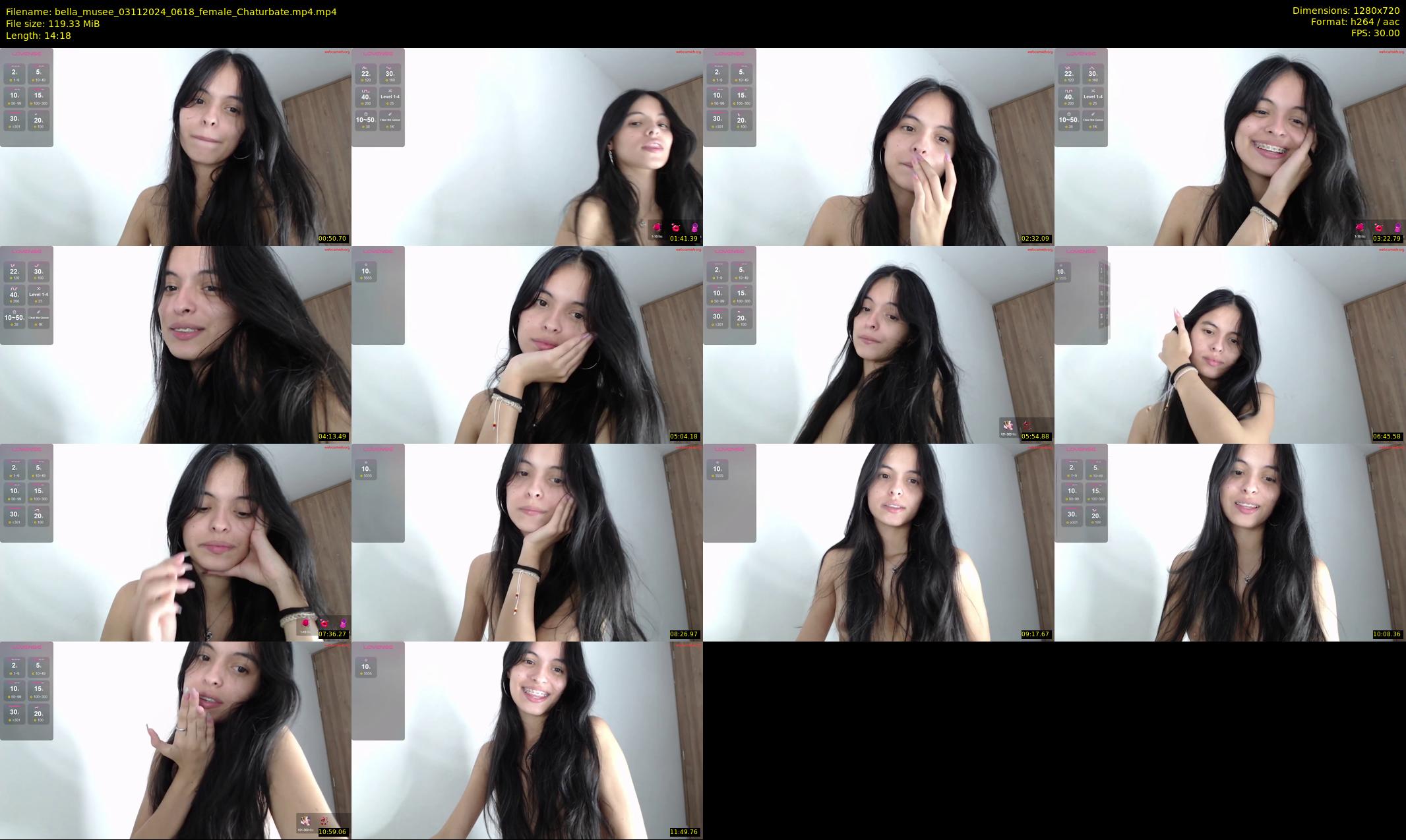 bella_musee — 15 minute Chaturbate female cam show recording, 720p, Nov 3, 2024