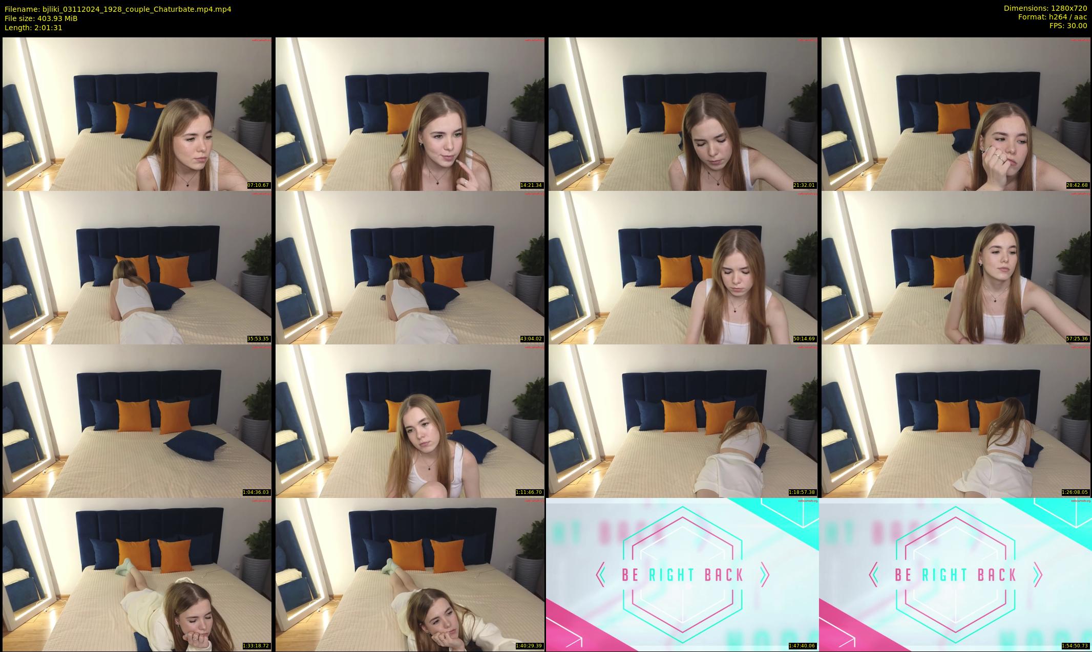 bjliki — 122 minute Chaturbate couple cam show recording, 720p, Nov 3, 2024