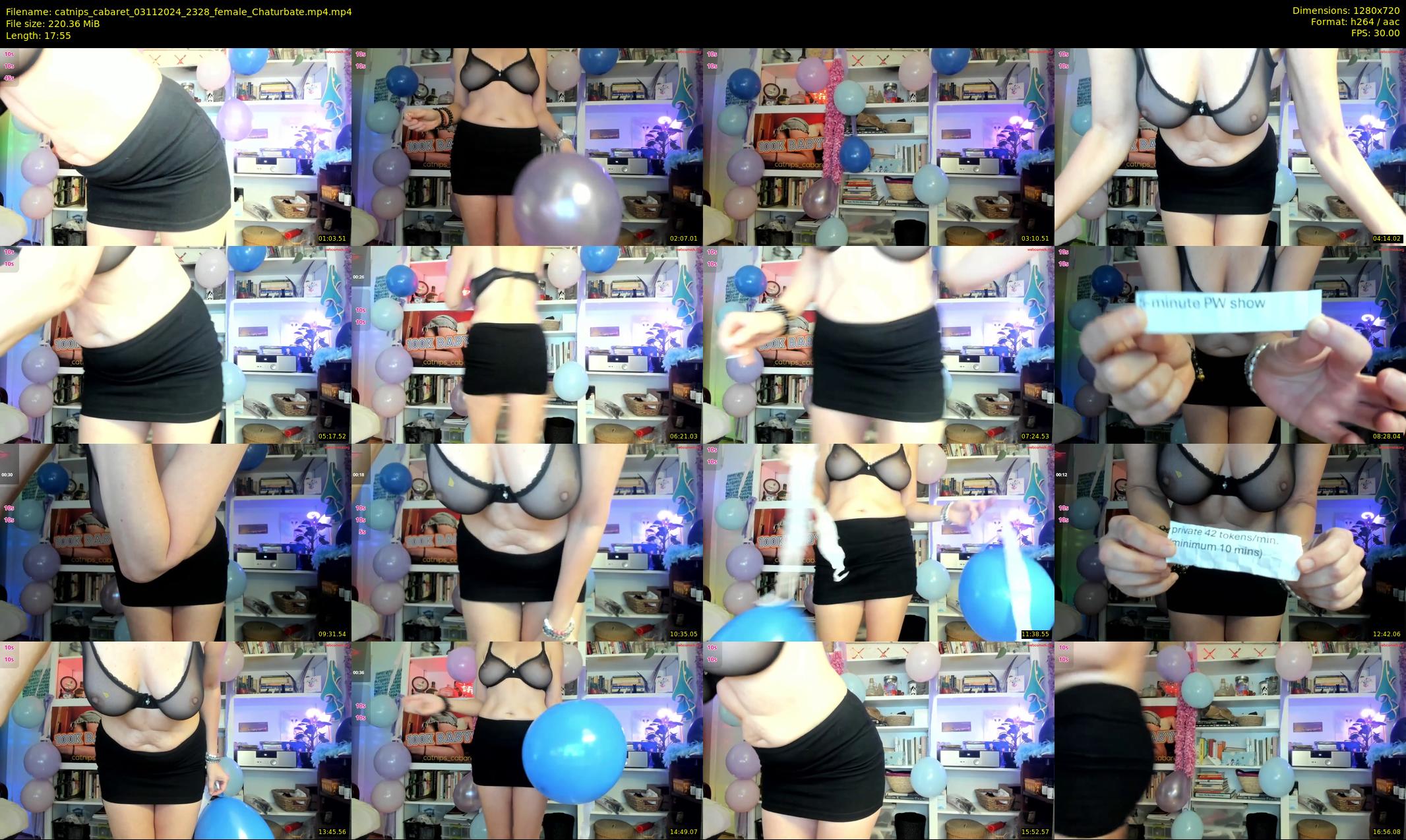 catnips_cabaret — 18 minute Chaturbate female cam show recording, 720p, Nov 3, 2024