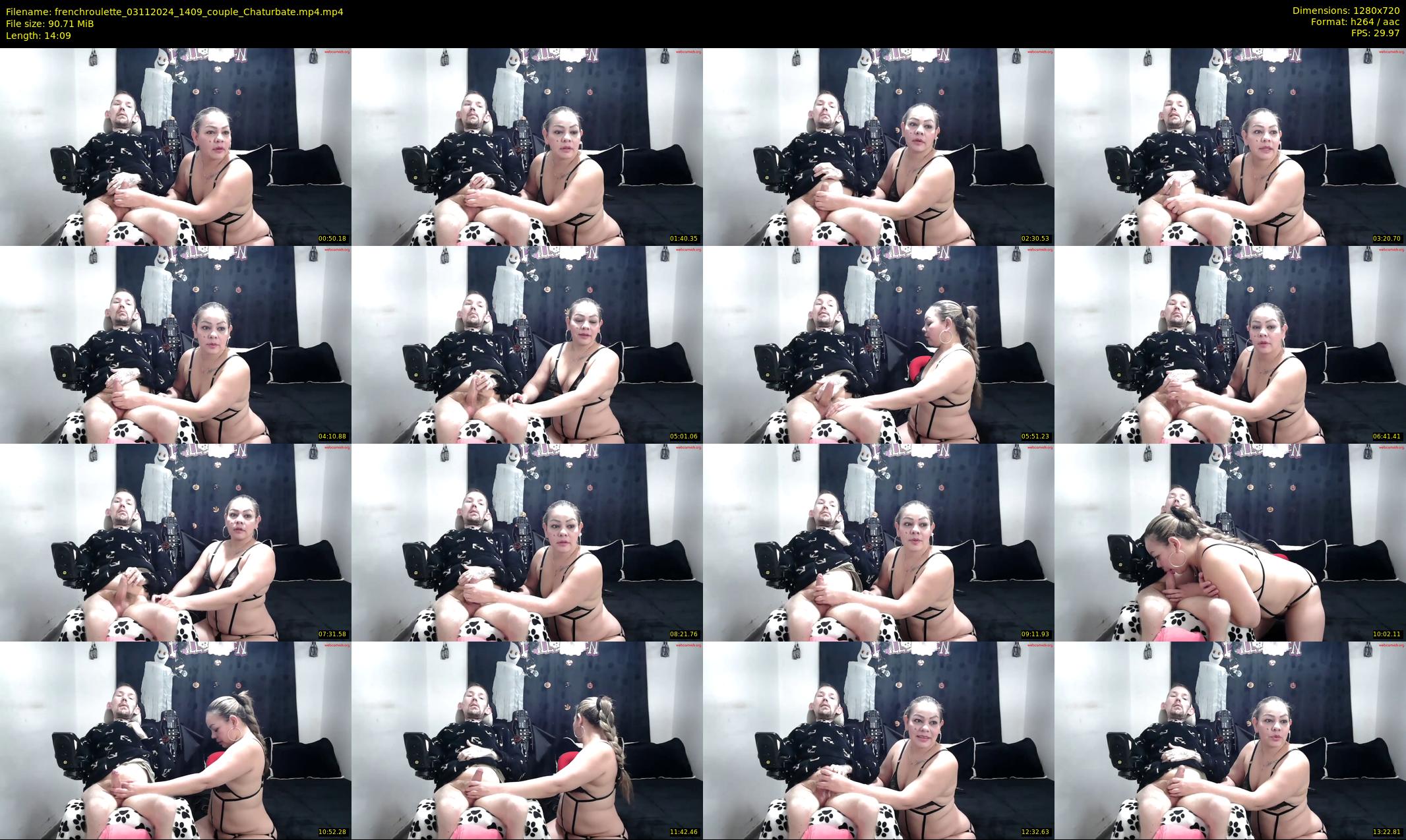 frenchroulette — 15 minute Chaturbate couple cam show recording, 720p, Nov 3, 2024