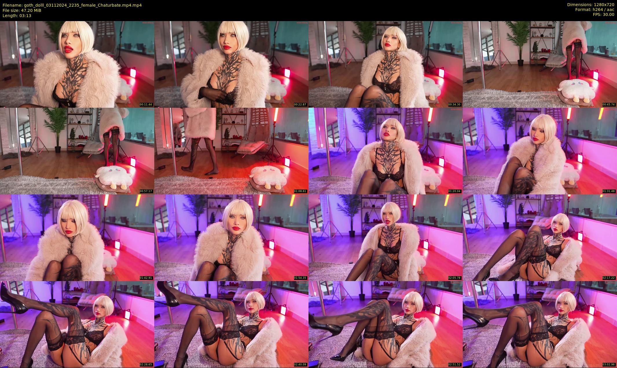 goth_dolll — 4 minute Chaturbate female cam show recording, 720p, Nov 3, 2024
