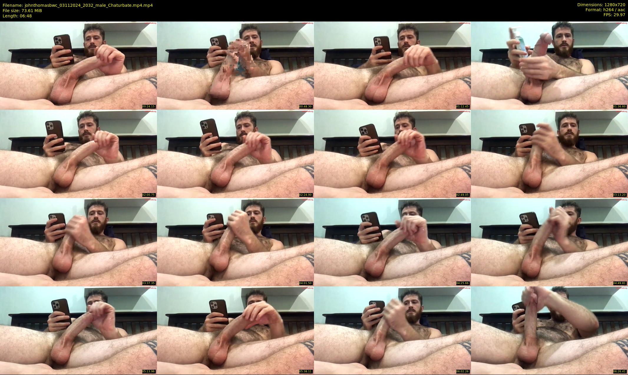 johnthomasbwc — 7 minute Chaturbate male cam show recording, 720p, Nov 3, 2024
