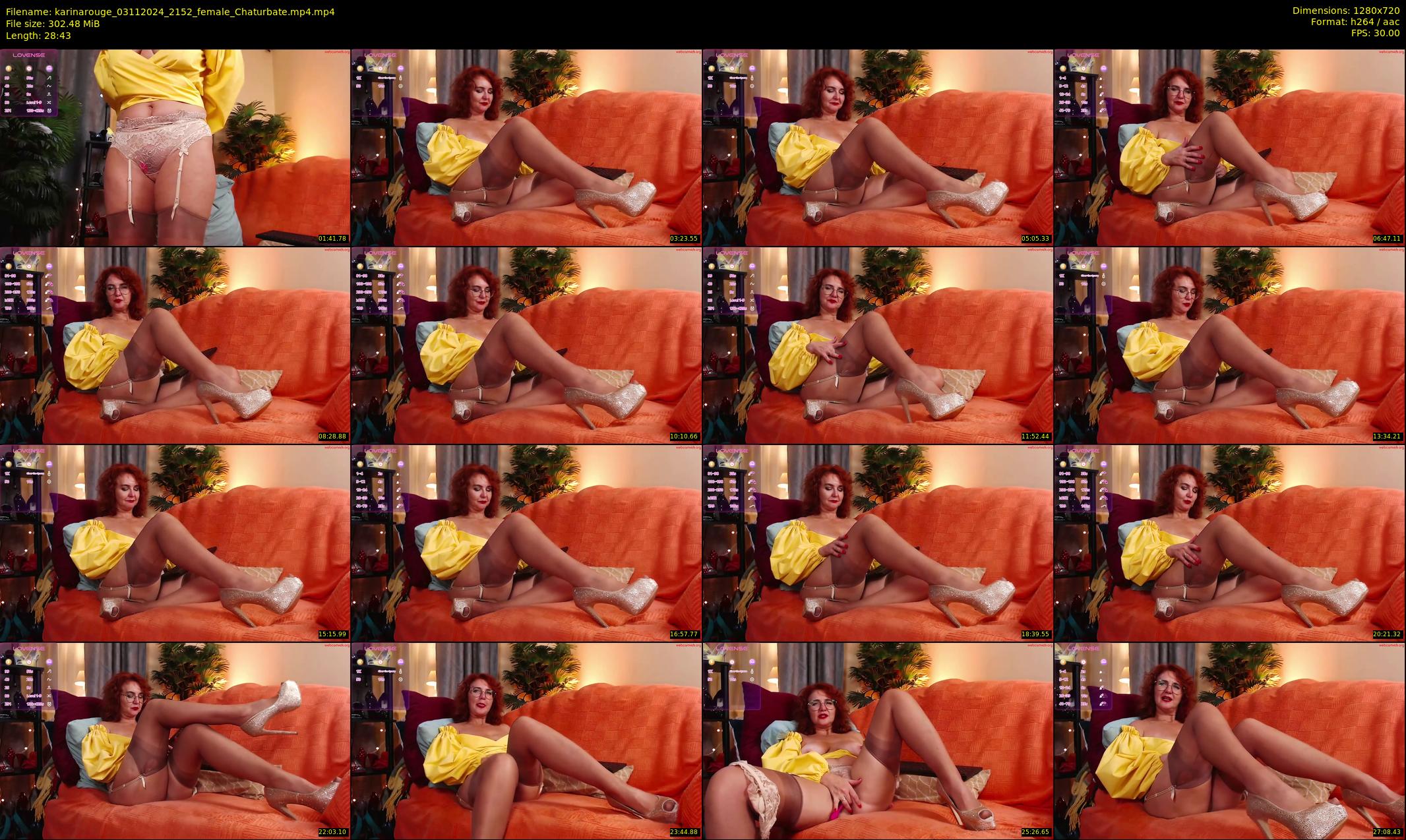 karinarouge — 29 minute Chaturbate female cam show recording, 720p, Nov 3, 2024
